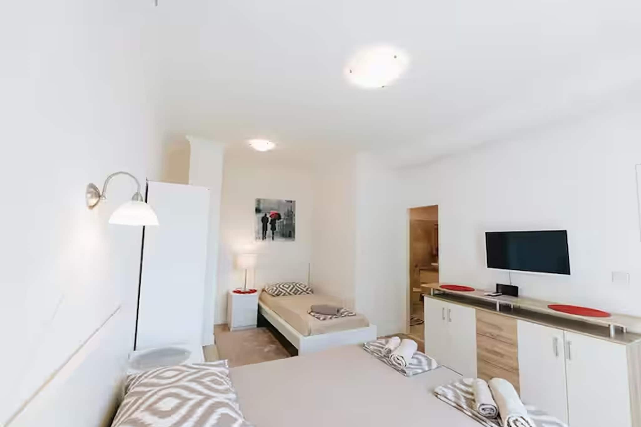 Deluxe apartment Marghareta - Three Bedroom Apartment with  Sea View and Terrace - Slaapkamer