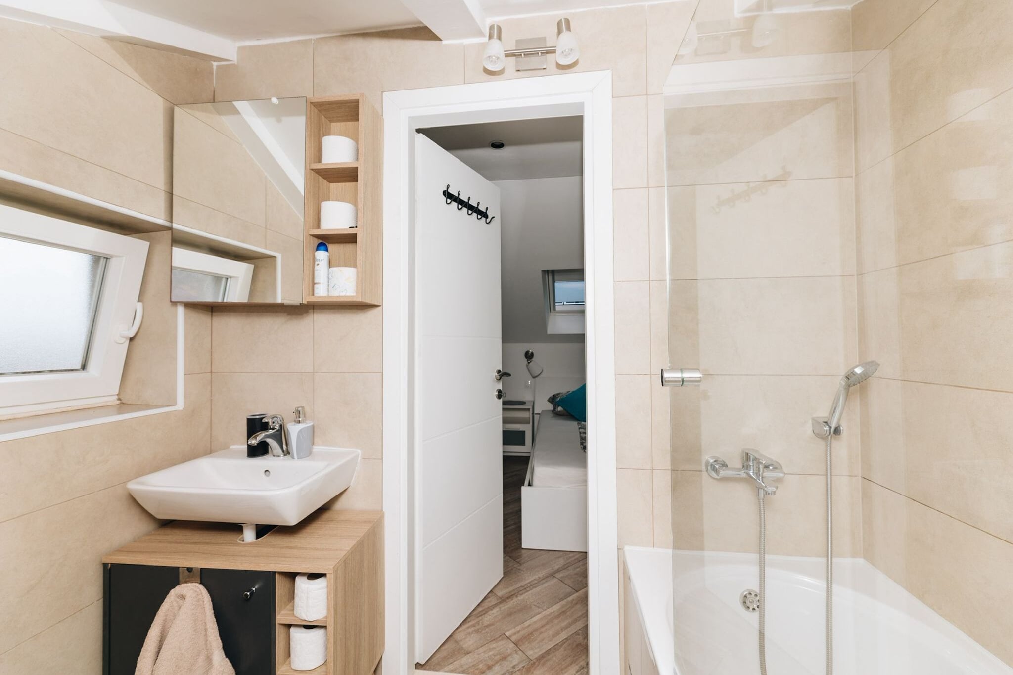 Apartment Marghareta - Two Bedroom Apartment with Sea View and Balcony - Salle de bain