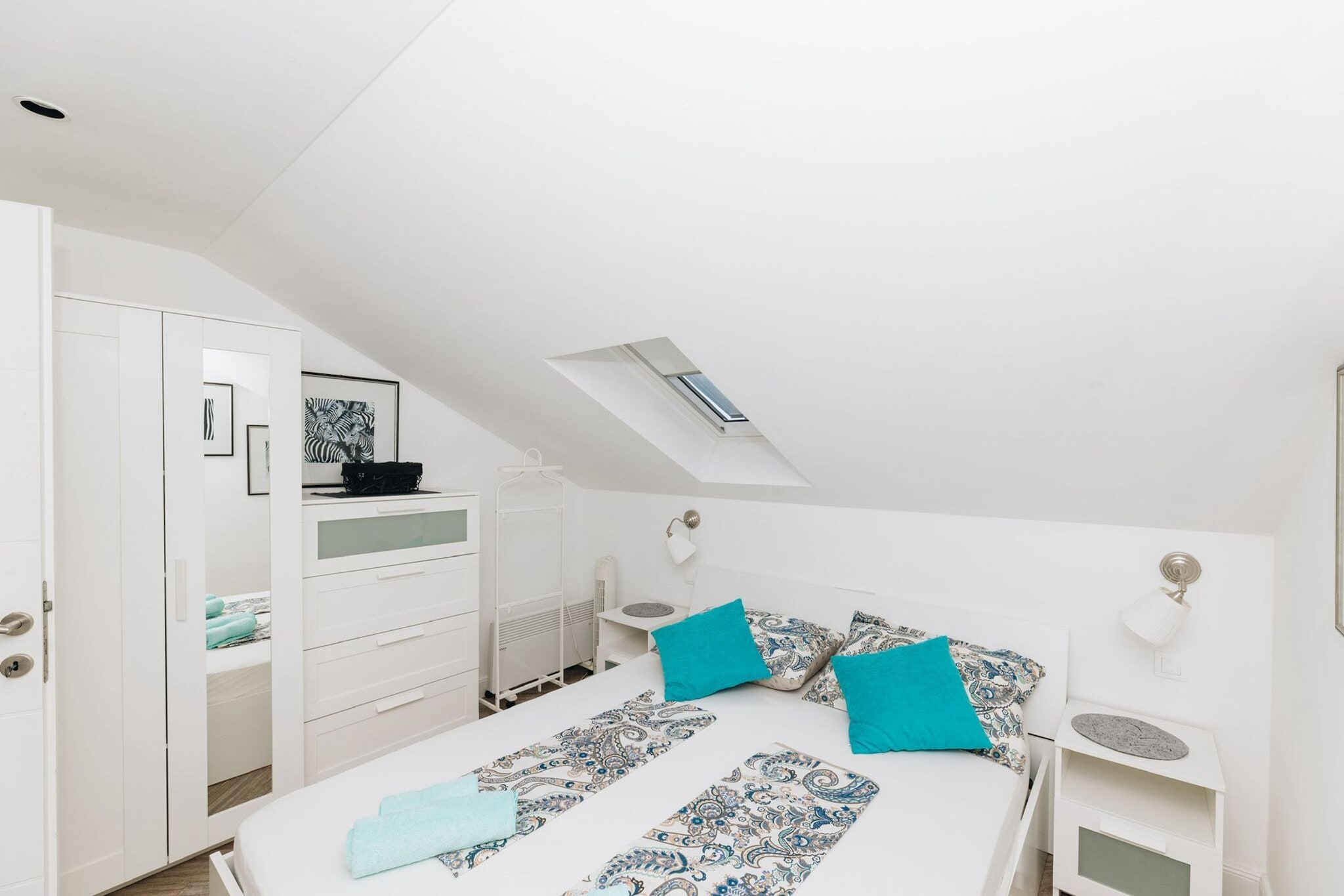 Apartment Marghareta - Two Bedroom Apartment with Sea View and Balcony - Chambre