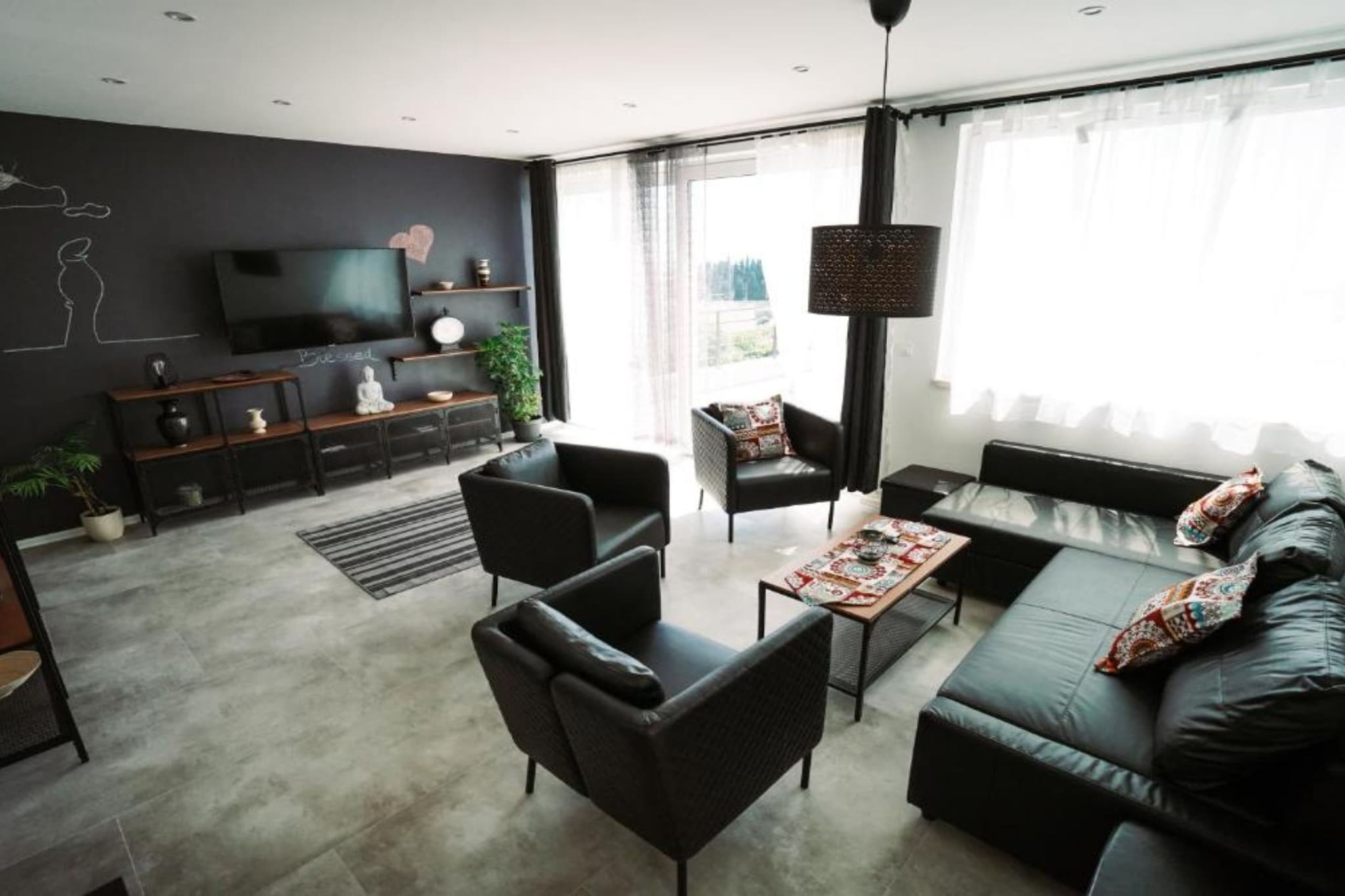 Residence Apartment Marghareta No. 1 with Sea View - Two Bedroom Apartment  with Sea View - Salon