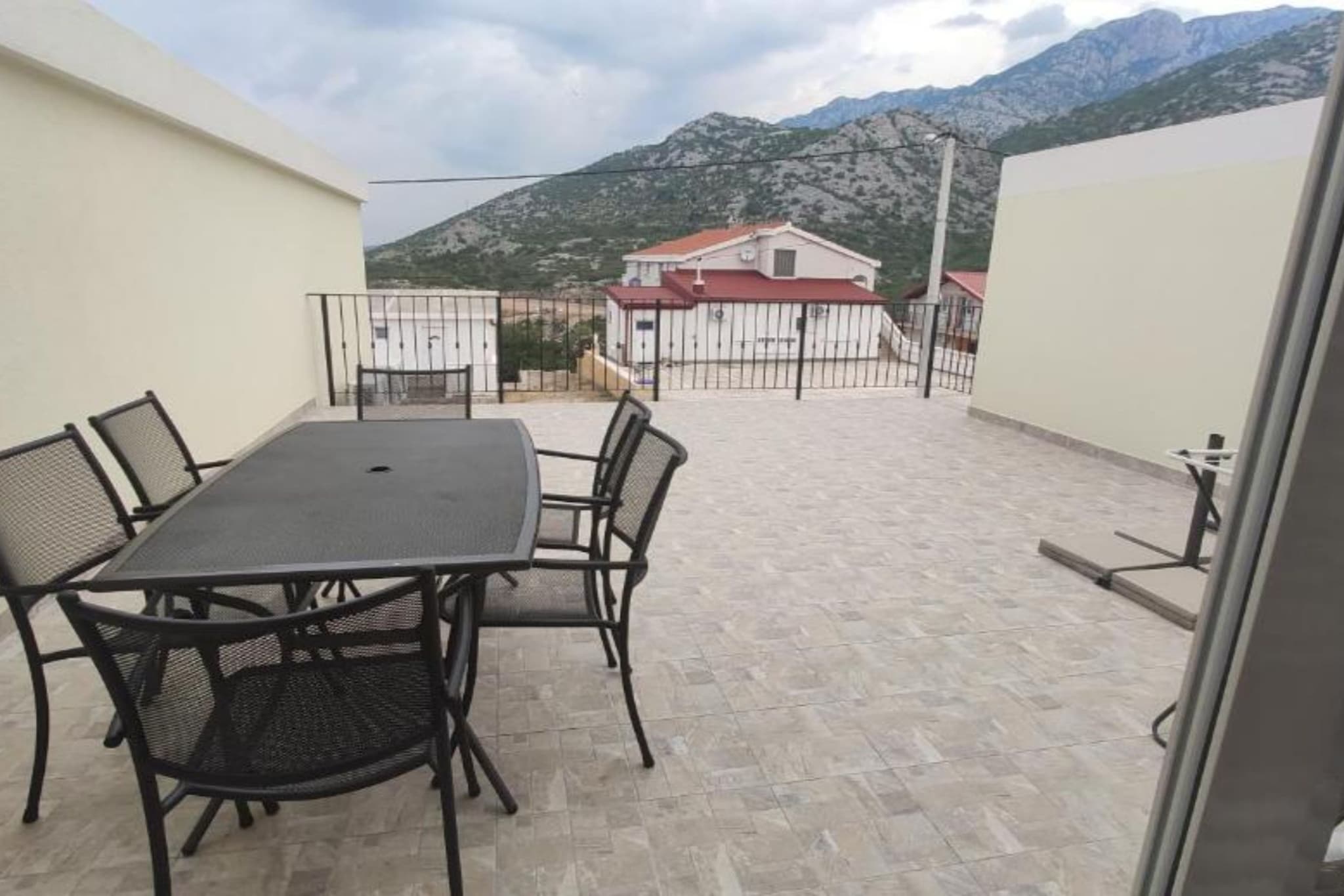 Andrea Adriatic Oasis Karlobag - Two Bedroom Apartment with  Terrace and Sea View - Terrasse