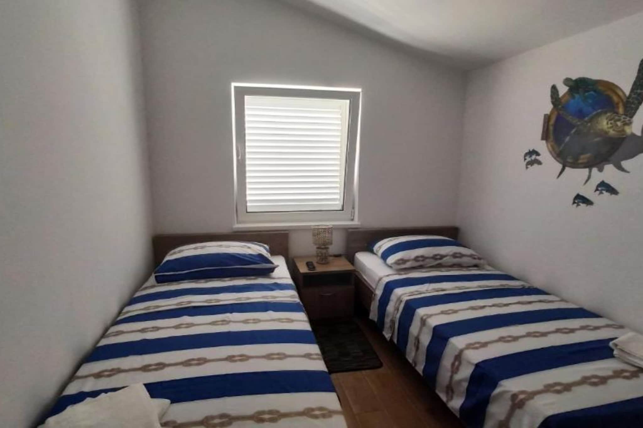 Andrea Adriatic Oasis Karlobag - Two Bedroom Apartment with  Terrace and Sea View - Chambre