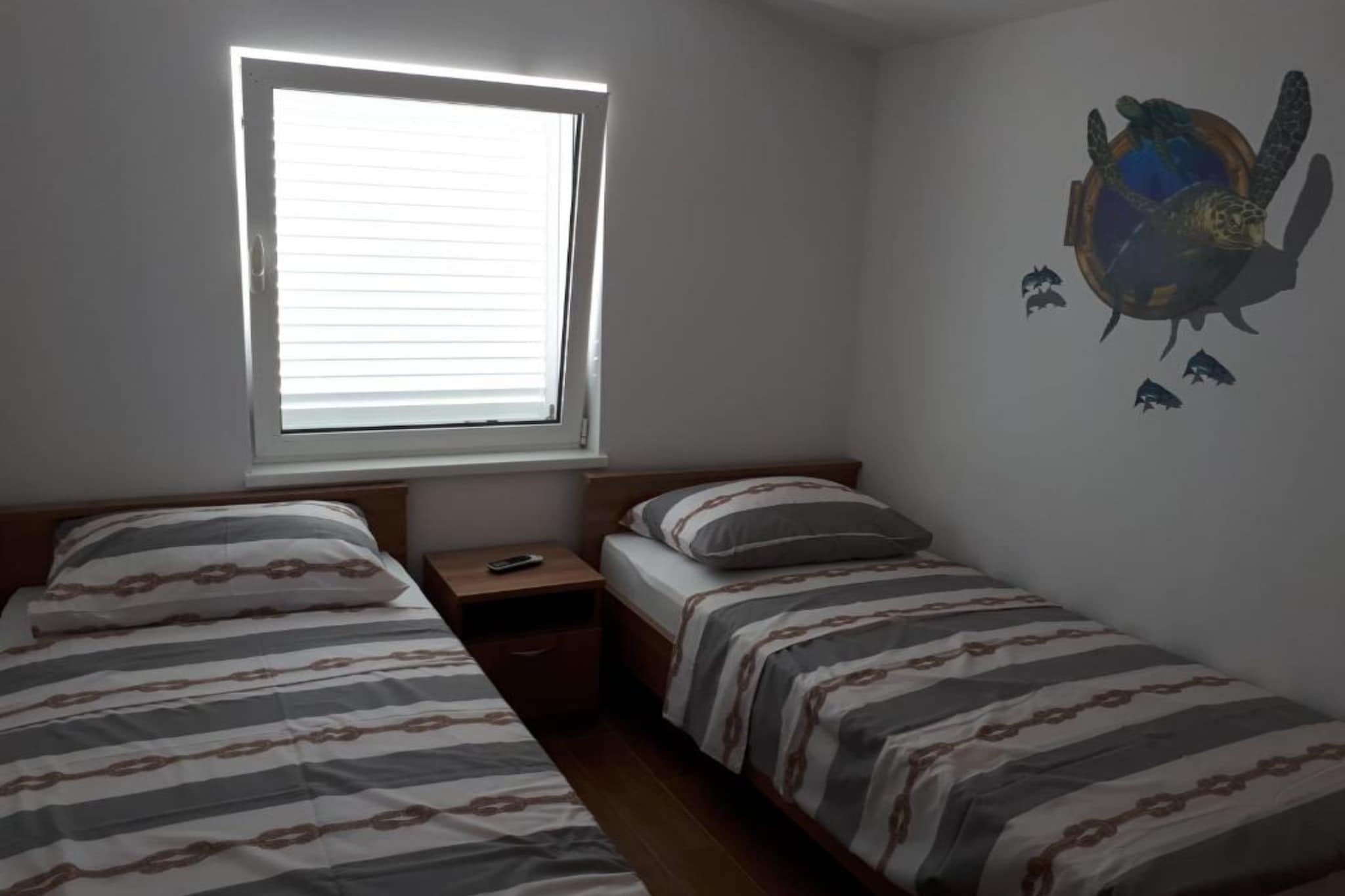 Andrea Adriatic Oasis Karlobag - Two Bedroom Apartment with  Terrace and Sea View - Chambre
