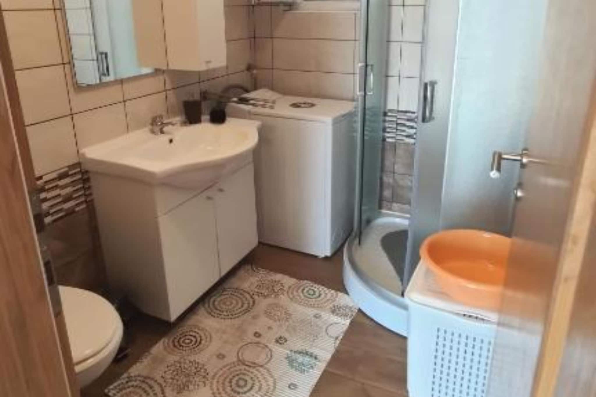Andrea Adriatic Oasis Karlobag - Two Bedroom Apartment with  Terrace and Sea View - Salle de bain