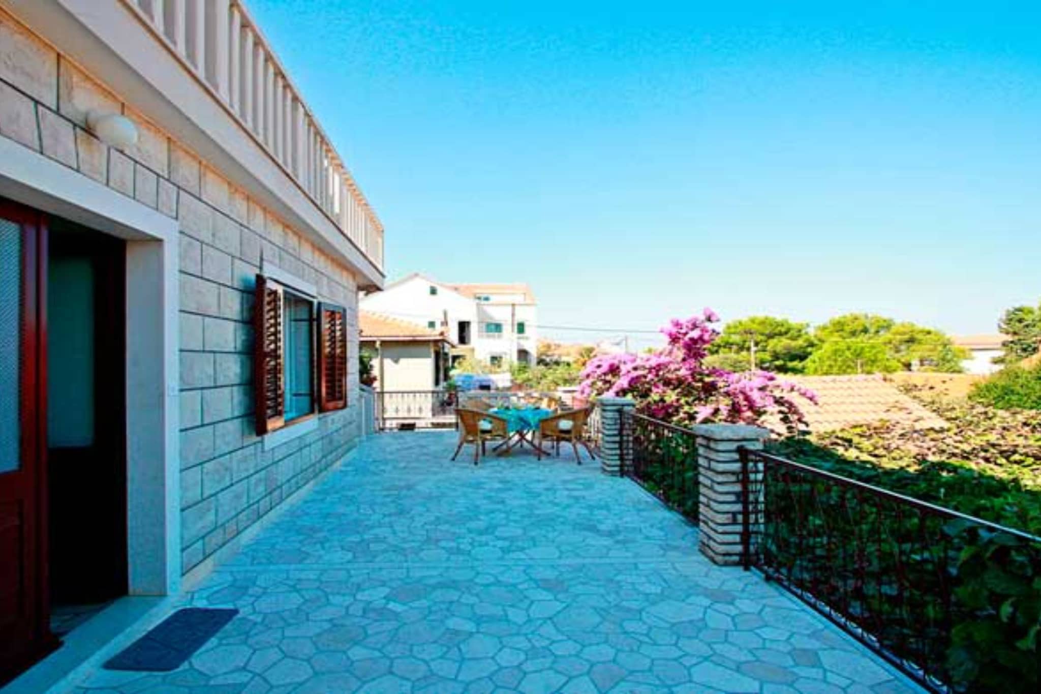 Apartments Darija Supetar - Superior Two Bedroom Apartment with Terrace - Terrasse