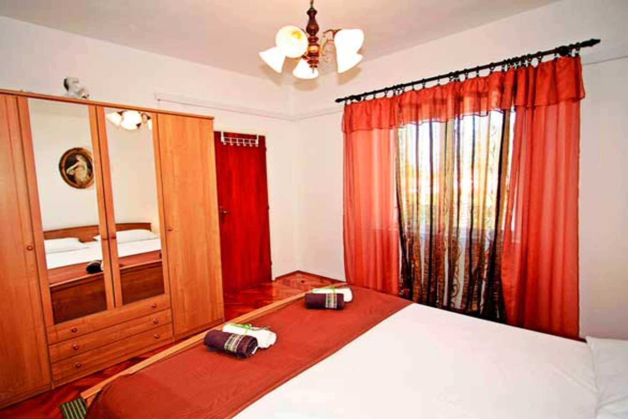 Apartments Darija Supetar - Superior Two Bedroom Apartment with Terrace - Schlafzimmer