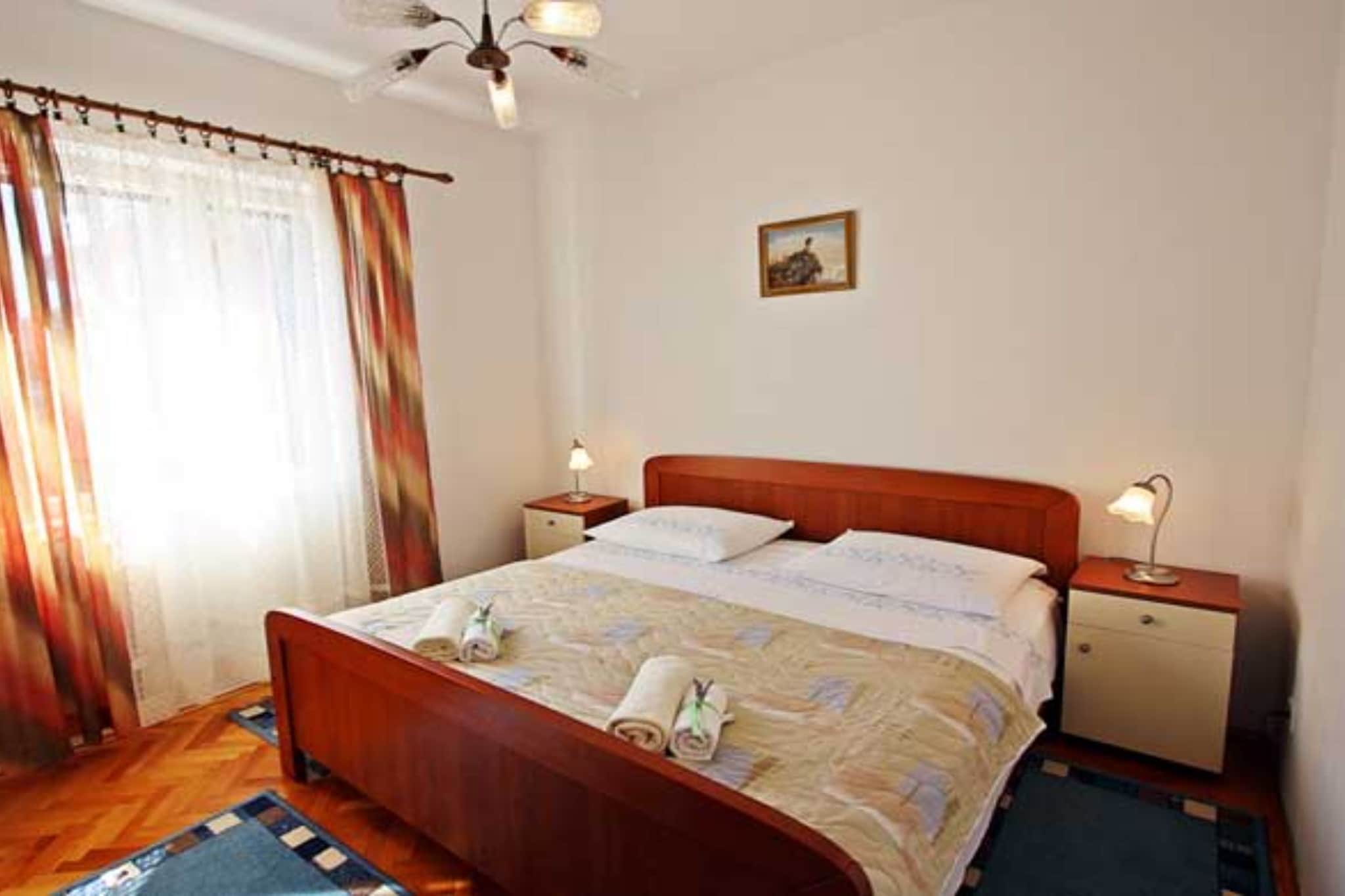 Apartments Darija Supetar - Superior Two Bedroom Apartment with Terrace - Schlafzimmer