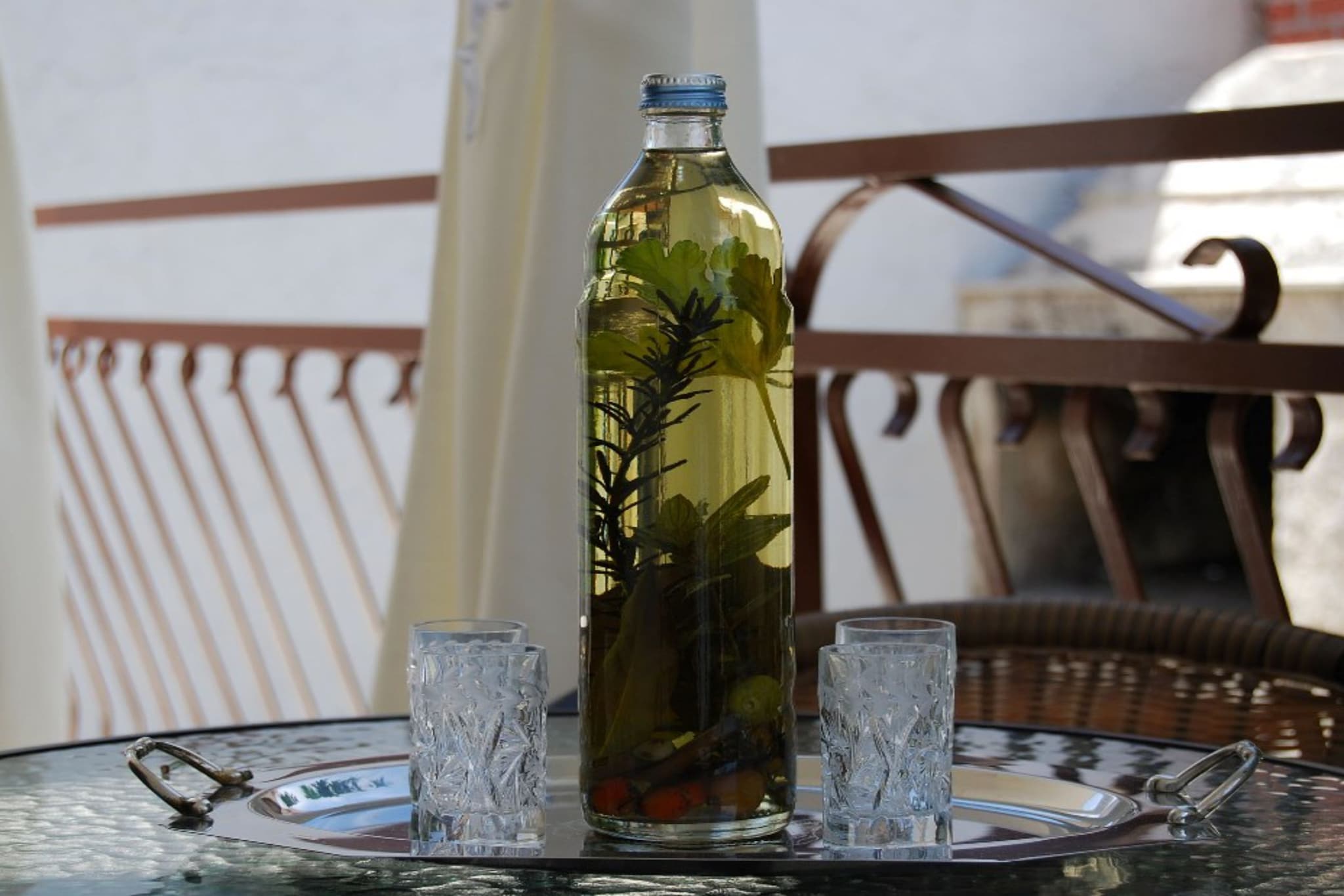 Apartments Darija Supetar - Two Bedroom Apartment with Terrace - Terrasse