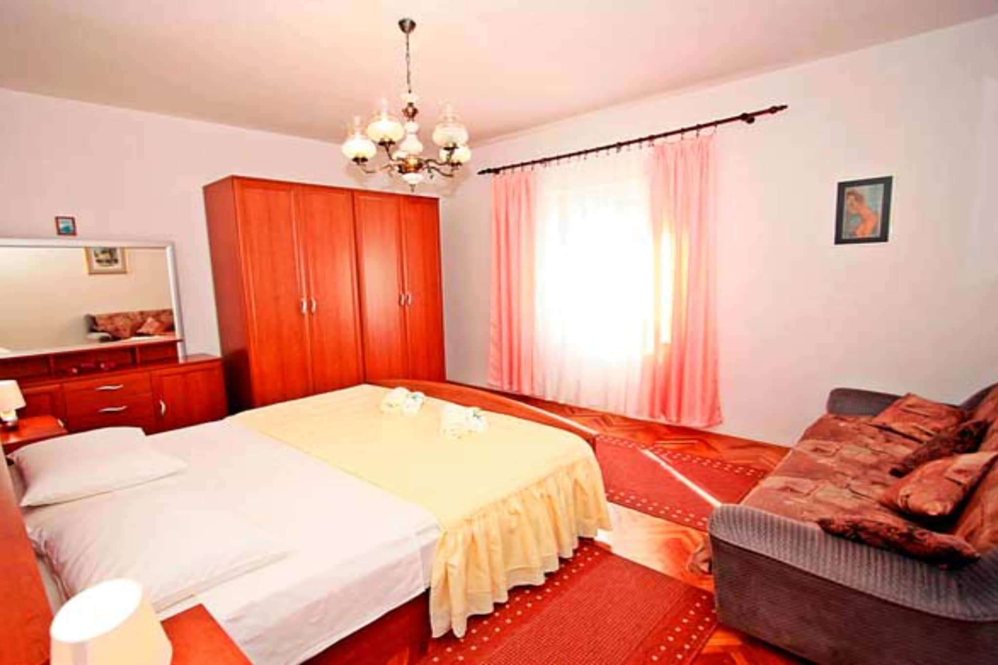 Apartments Darija Supetar - Two Bedroom Apartment with Terrace - Schlafzimmer