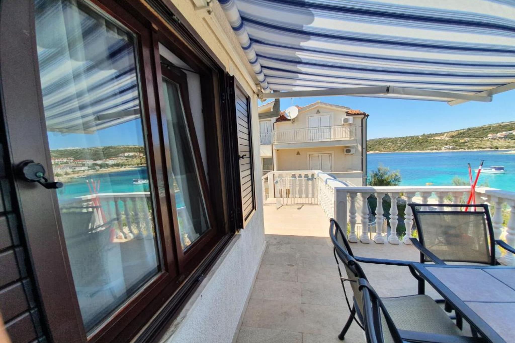 Villa Ivan apartment with balcony and sea view A1 - Terrasse / balcon