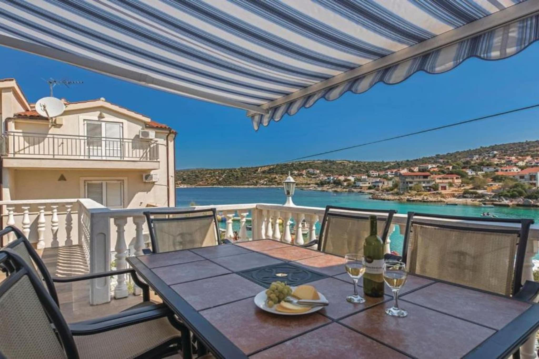 Villa Ivan apartment with balcony and sea view A1 - Terrasse / balcon