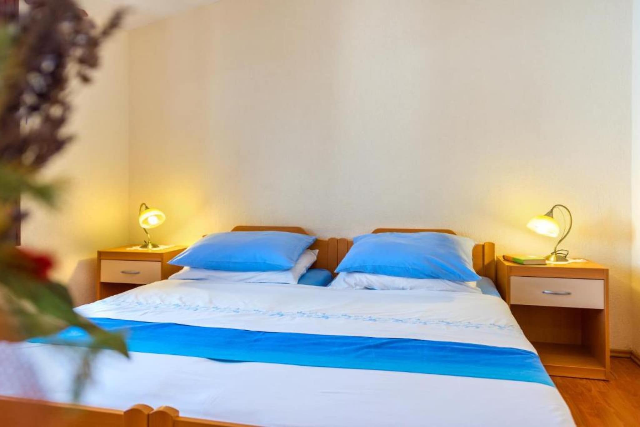 Villa Ivan apartment with balcony and sea view A1 - Chambre