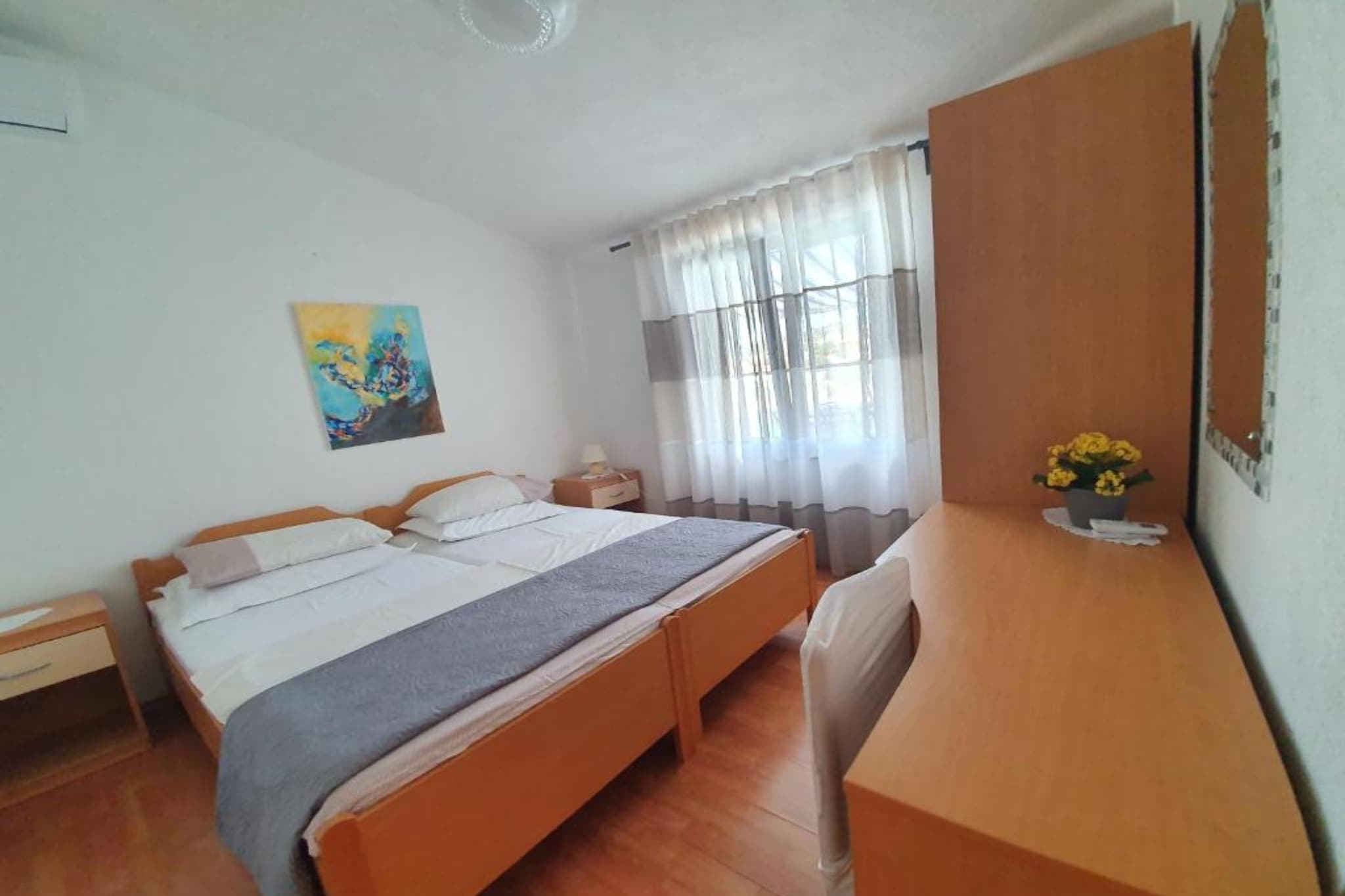 Villa Ivan apartment with balcony and sea view A1 - Chambre