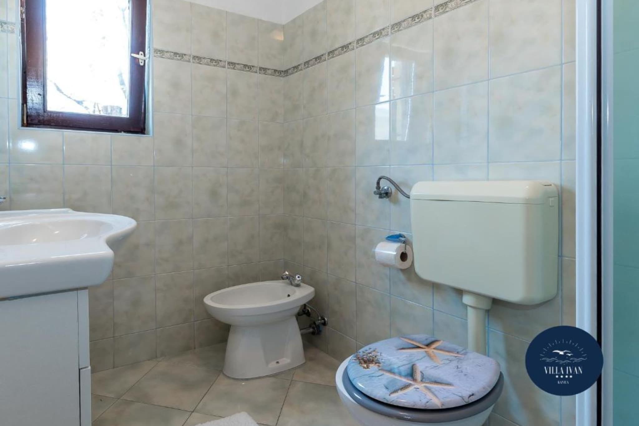 Villa Ivan apartment with balcony and sea view A1 - Salle de bain