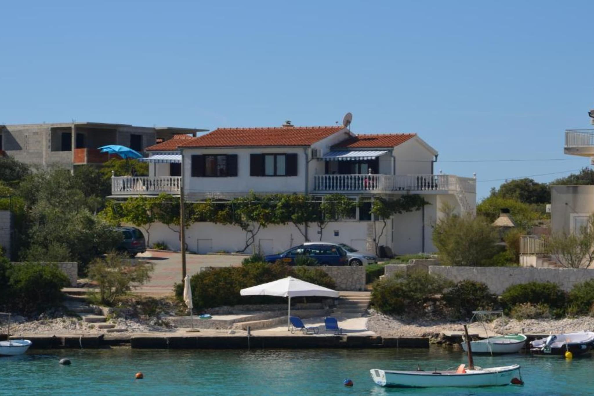 Villa Ivan apartment with balcony and sea view A2 - Extérieur