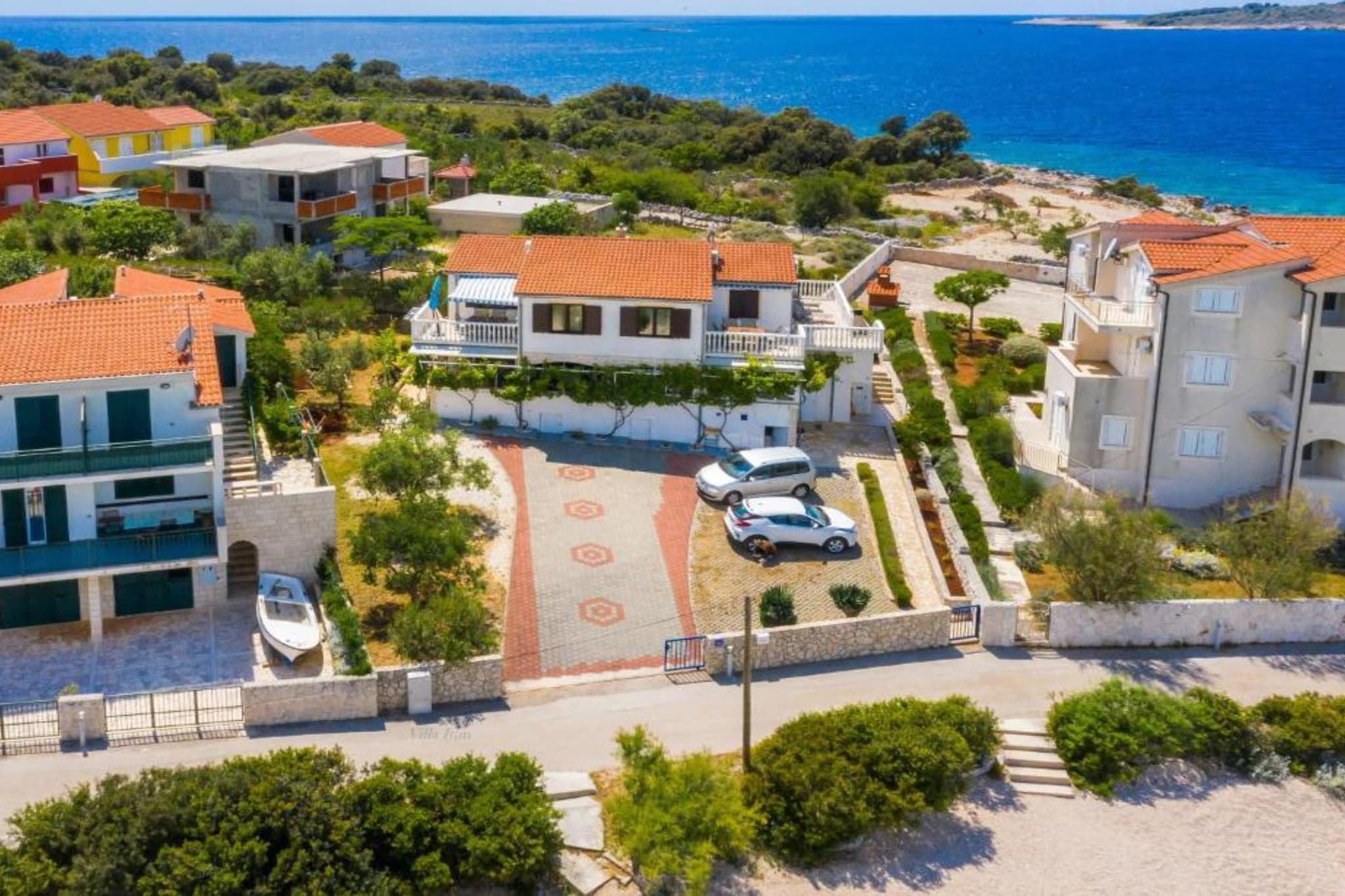 Villa Ivan apartment with balcony and sea view A2 - Extérieur