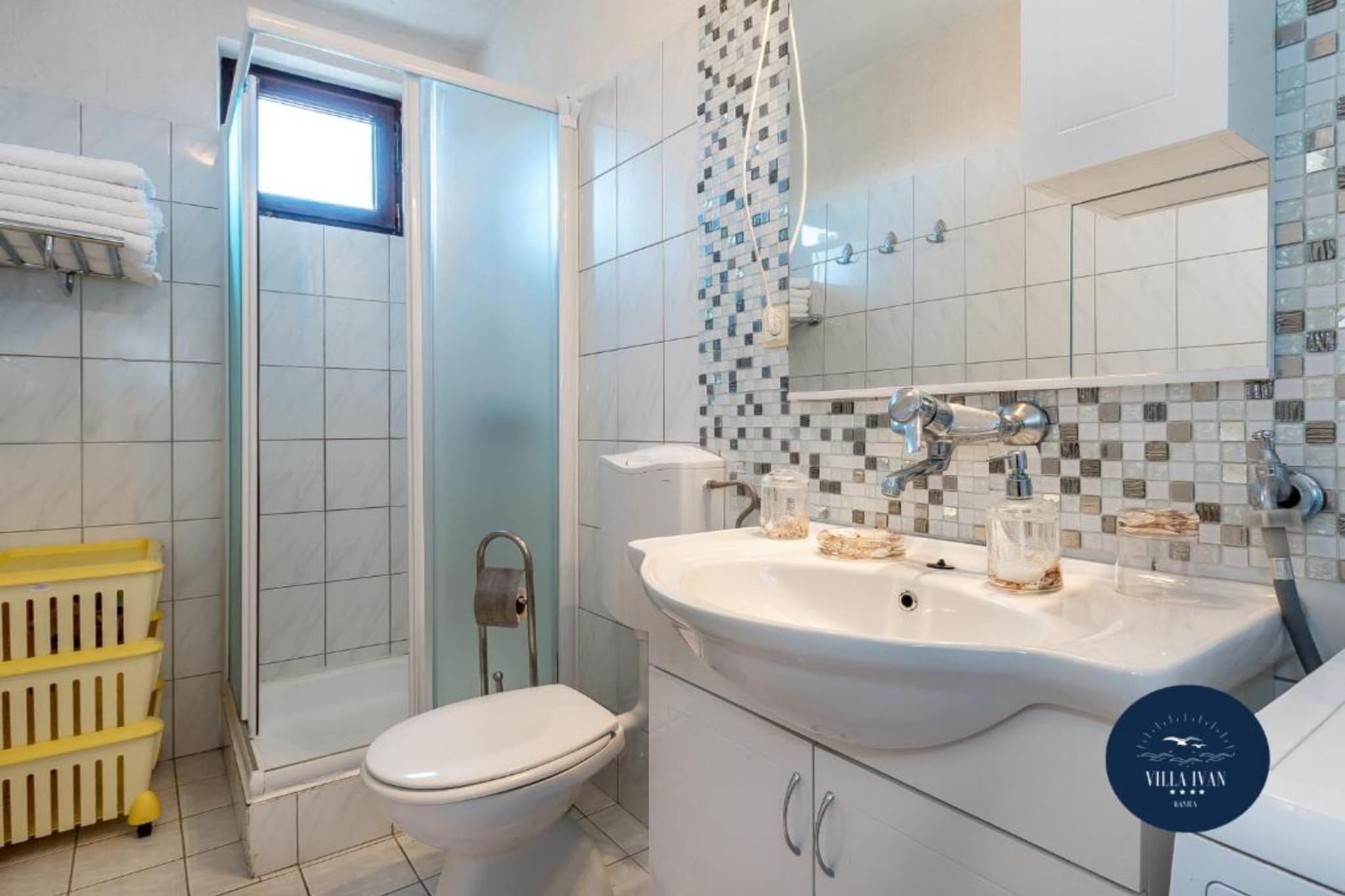 Villa Ivan apartment with balcony and sea view A2 - Salle de bain