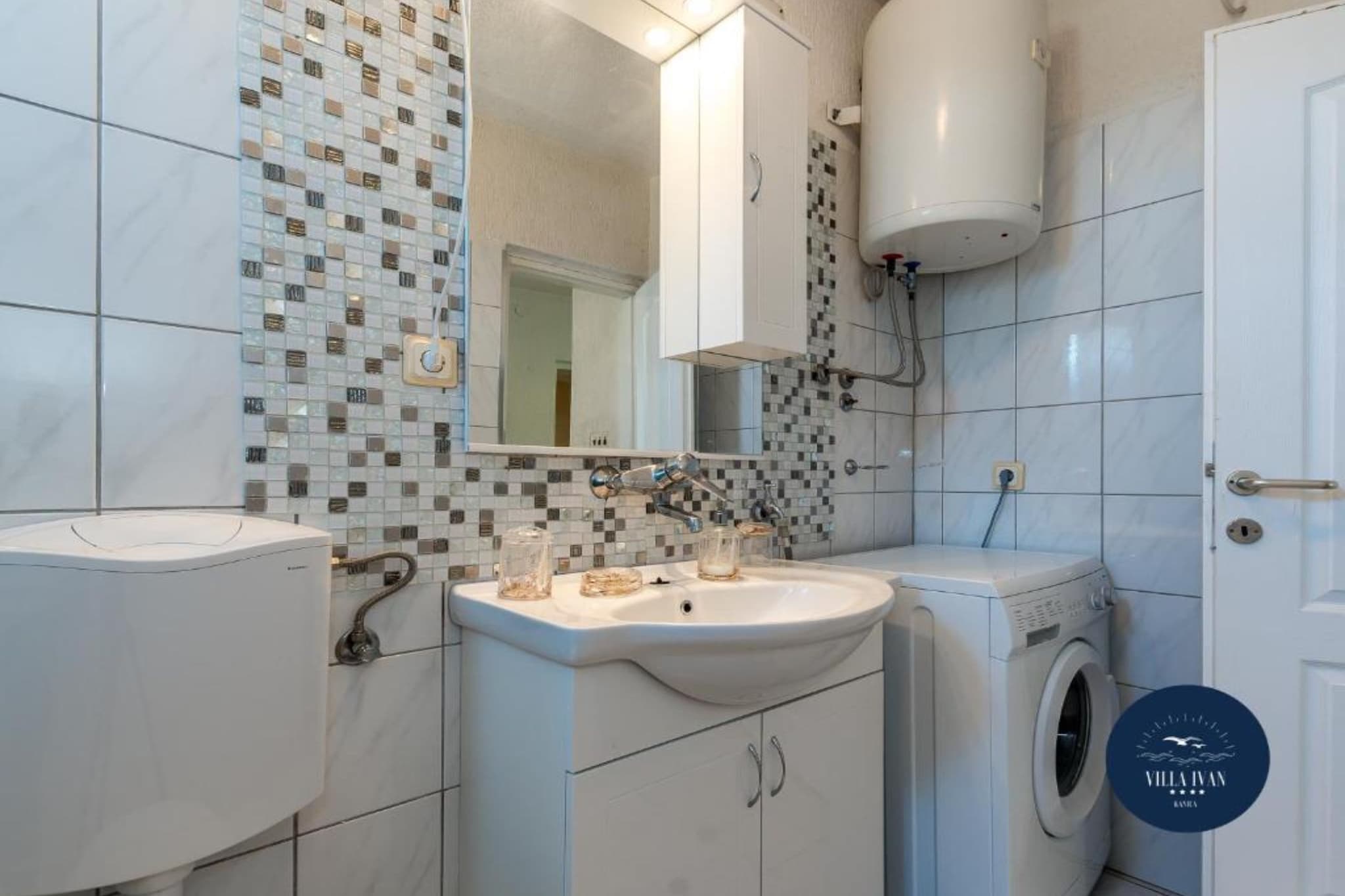 Villa Ivan apartment with balcony and sea view A2 - Salle de bain