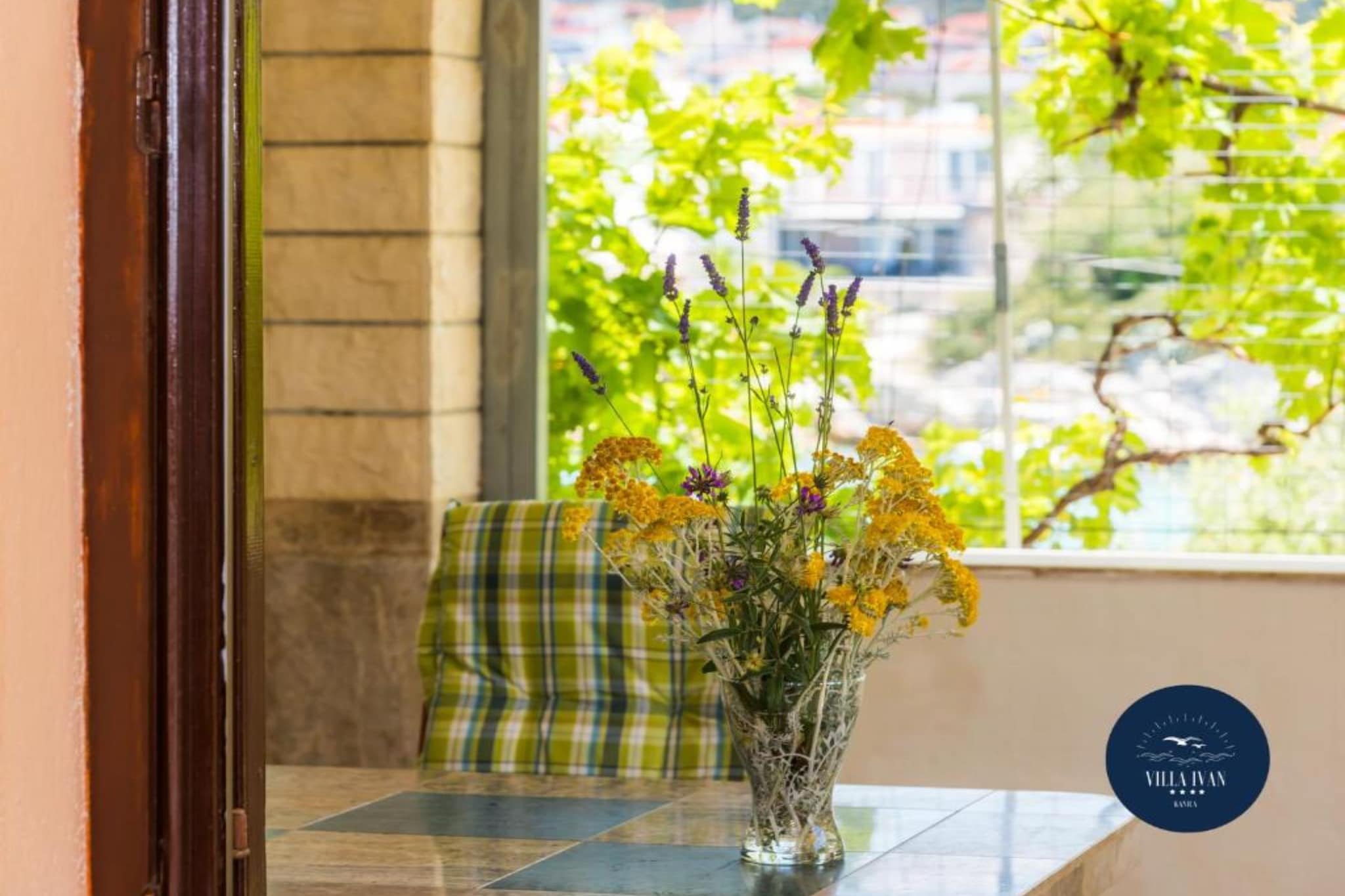 Villa Ivan apartment with terrace and sea view A3 - Salon