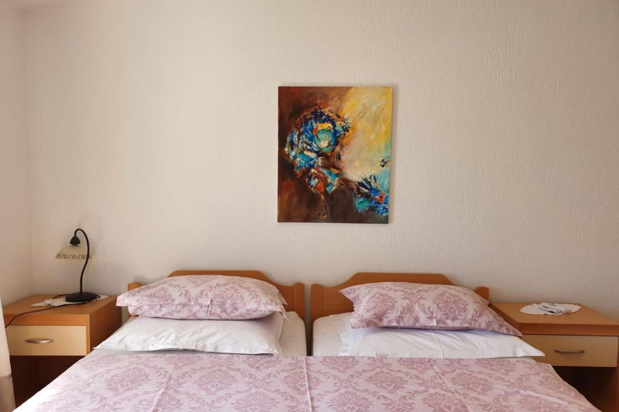 Villa Ivan apartment with terrace and sea view A3 - Chambre