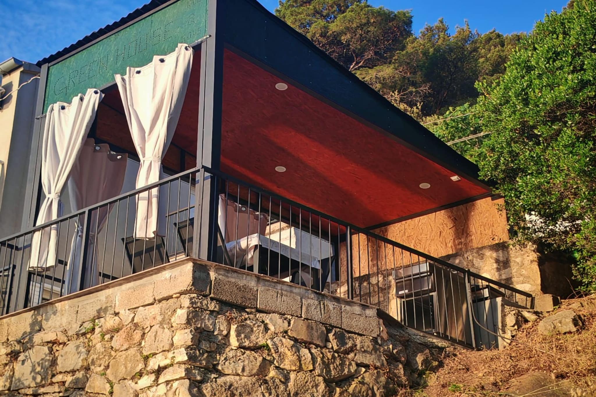 Green House - Studio with Terrace and Sea View - Terrace balcony