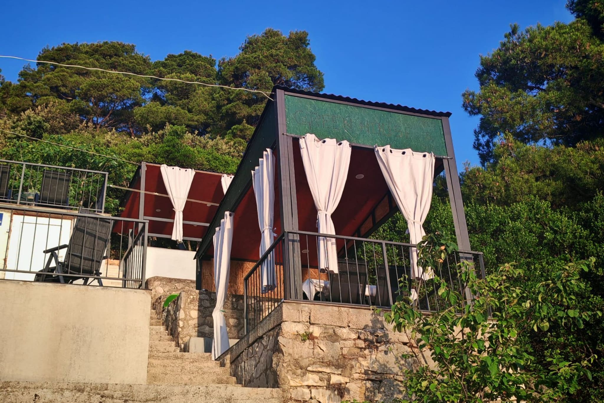 Green House - Studio with Terrace and Sea View - Terrace balcony