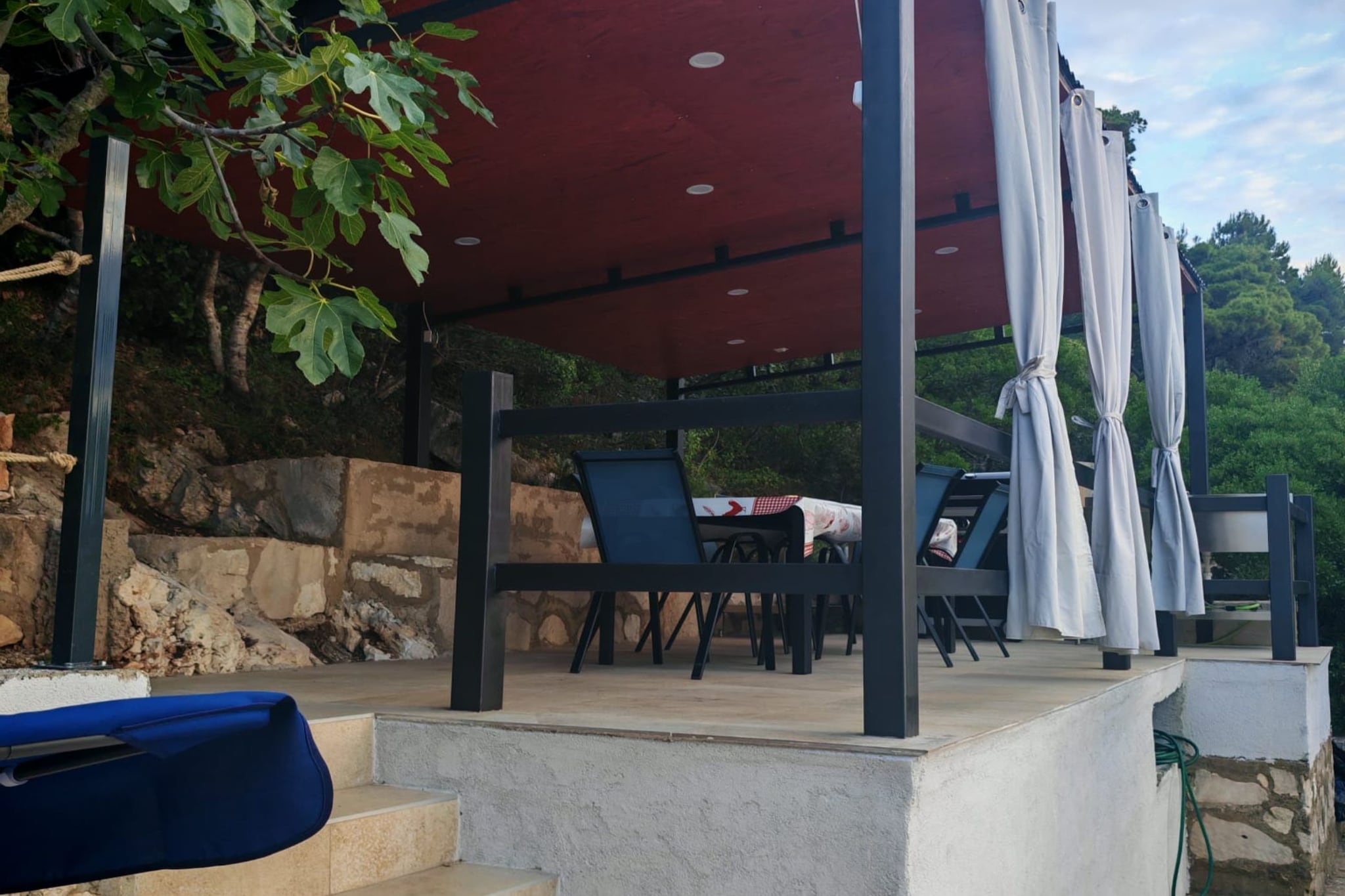 Green House - Two-Bedroom Apartment with Terrace and Sea View - Terrasbalkon