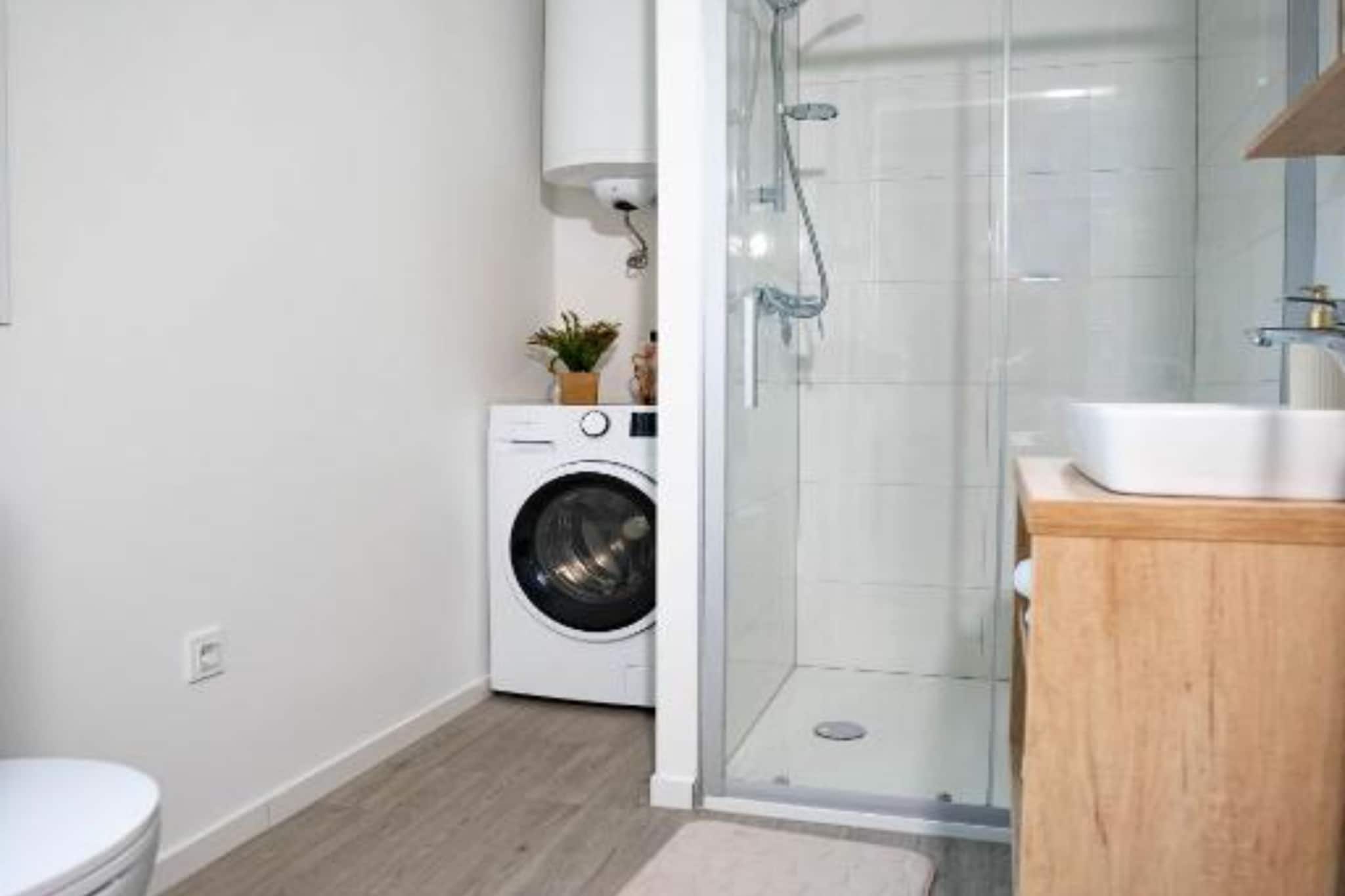Lux Mobile Homes Vodice - Two bedroom home with private hot tub (Aurora) - Badkamer