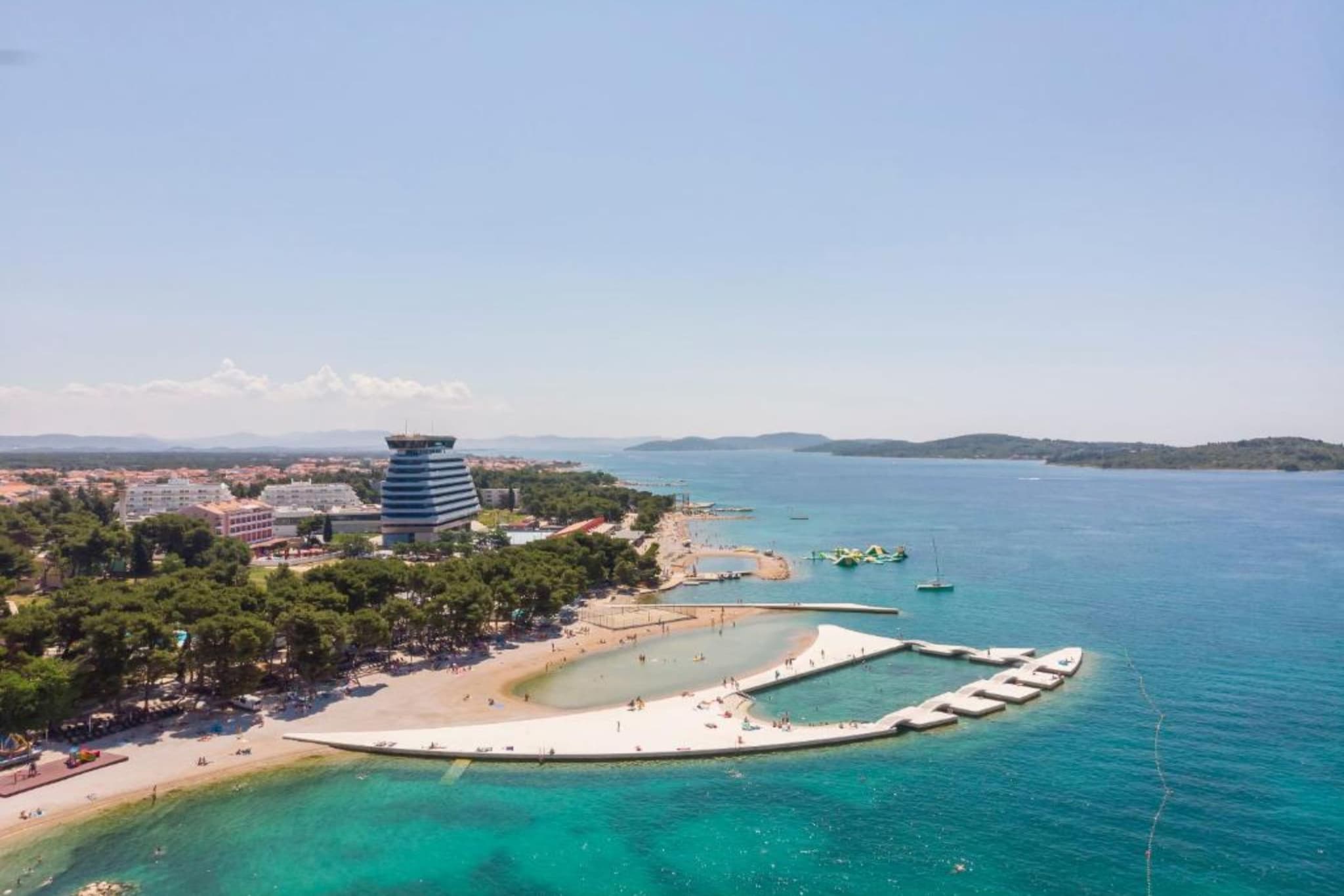 Lux Mobile Homes Vodice -  Two bedroom home with private hot tub (Aria) - Buitenlucht
