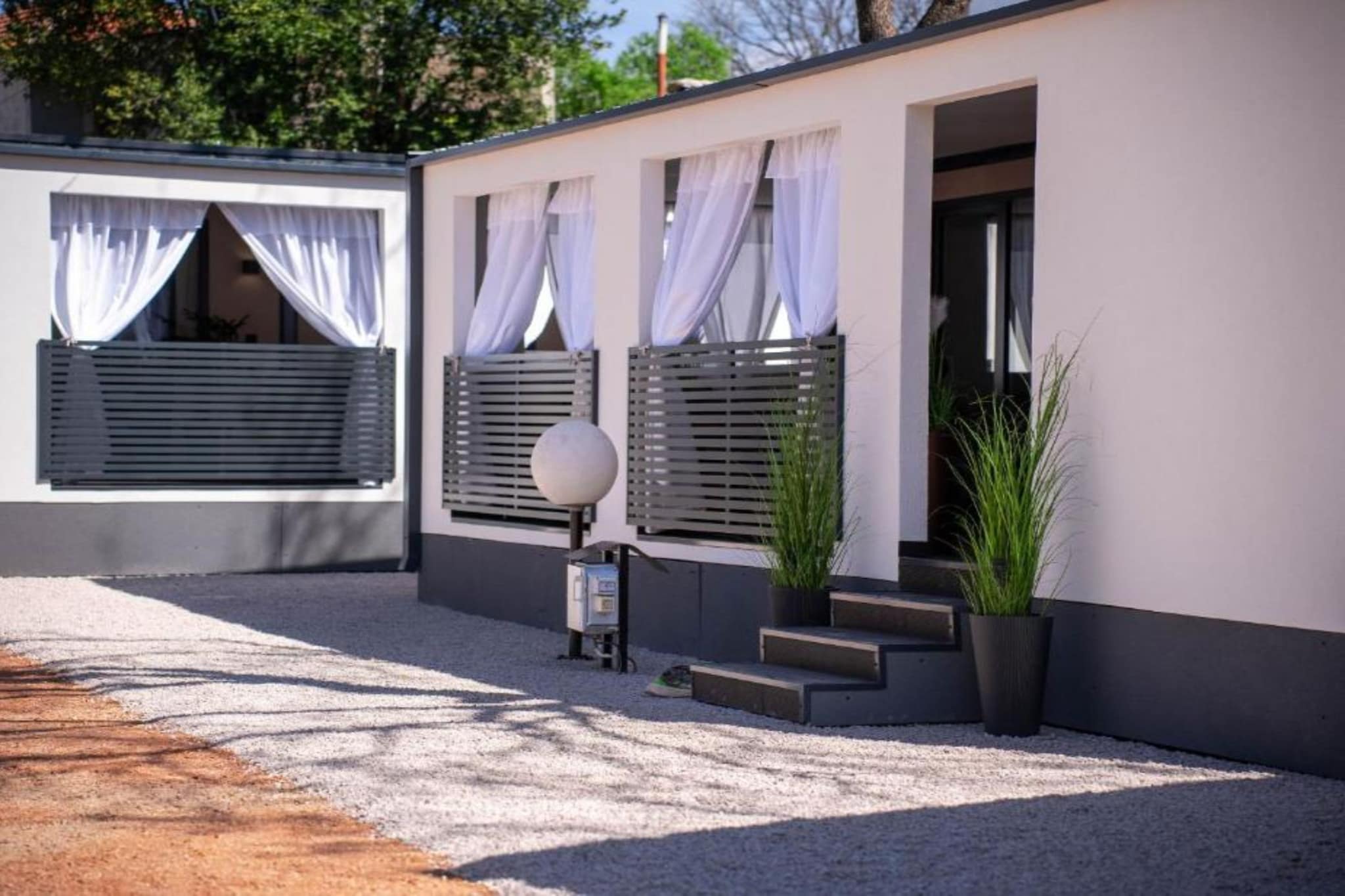 Lux Mobile Homes Vodice -  Two bedroom home with private hot tub (Maris) - Buitenlucht