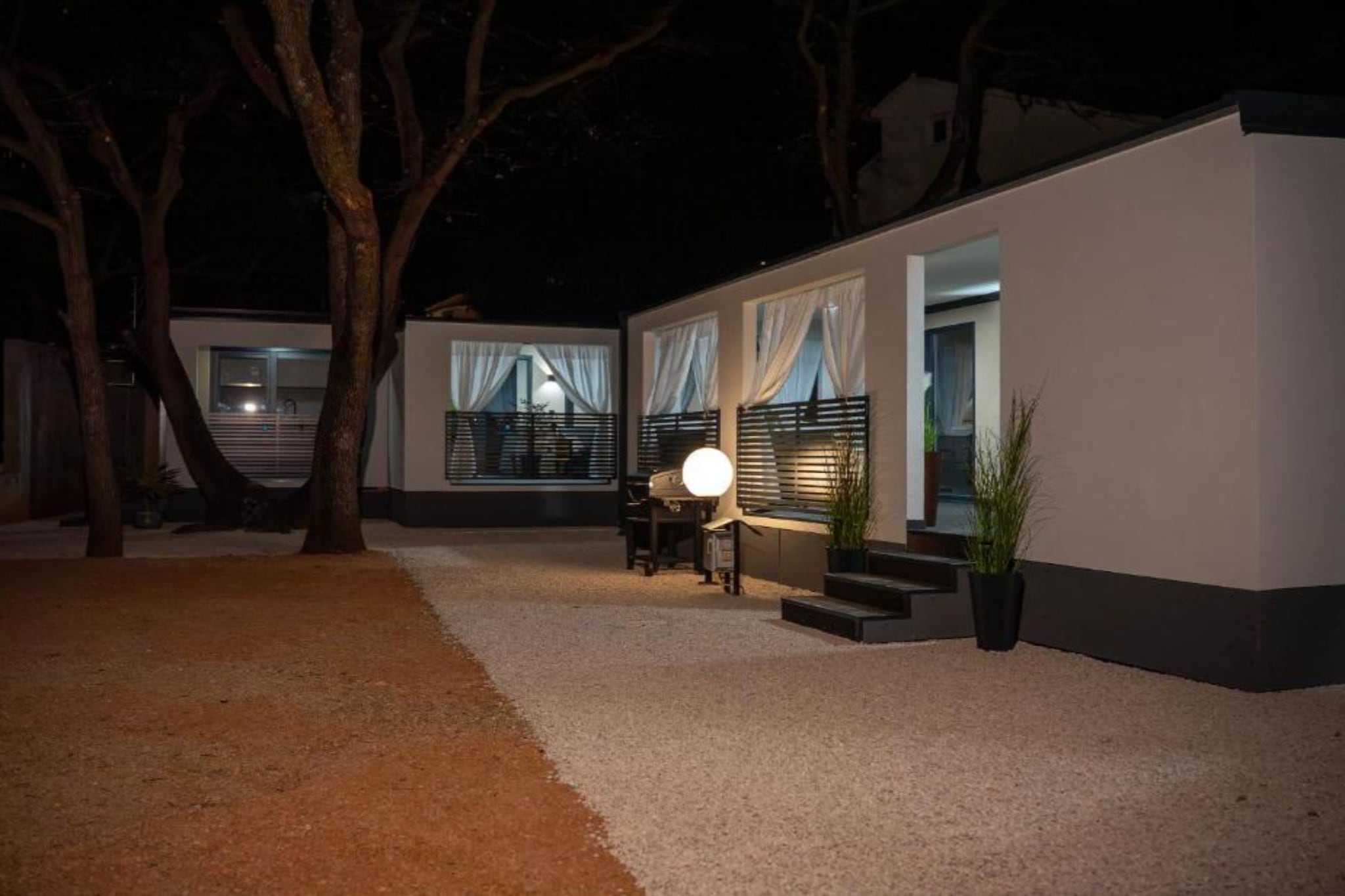 Lux Mobile Homes Vodice -  Two bedroom home with private hot tub (Maris) - Buitenlucht