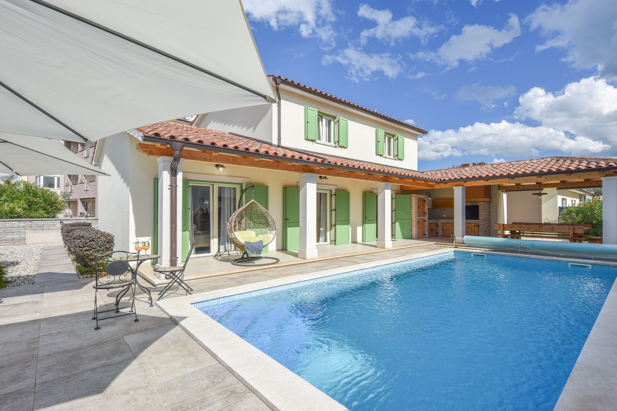 Guest house Gabriel with pool - Zwembad
