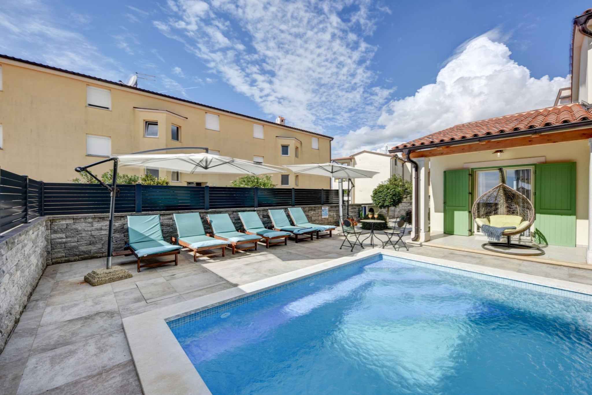 Guest house Gabriel with pool - Zwembad