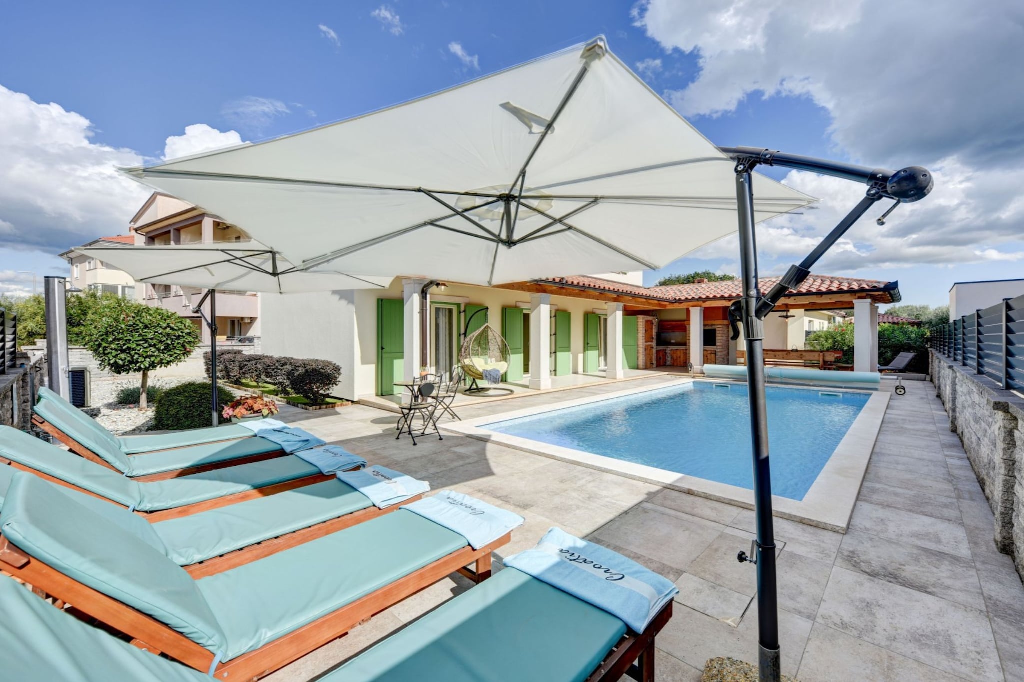 Guest house Gabriel with pool - Zwembad