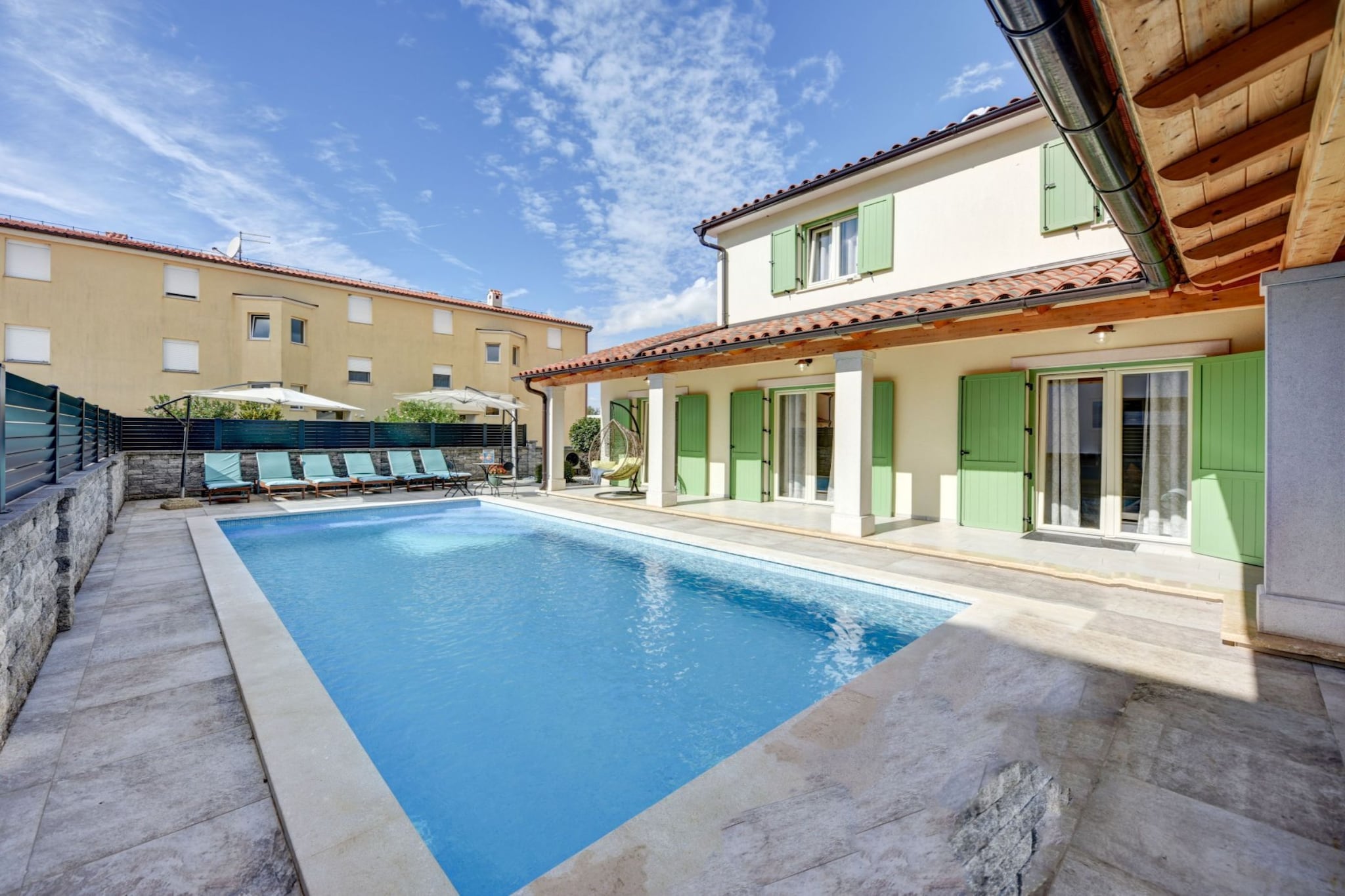 Guest house Gabriel with pool - Zwembad