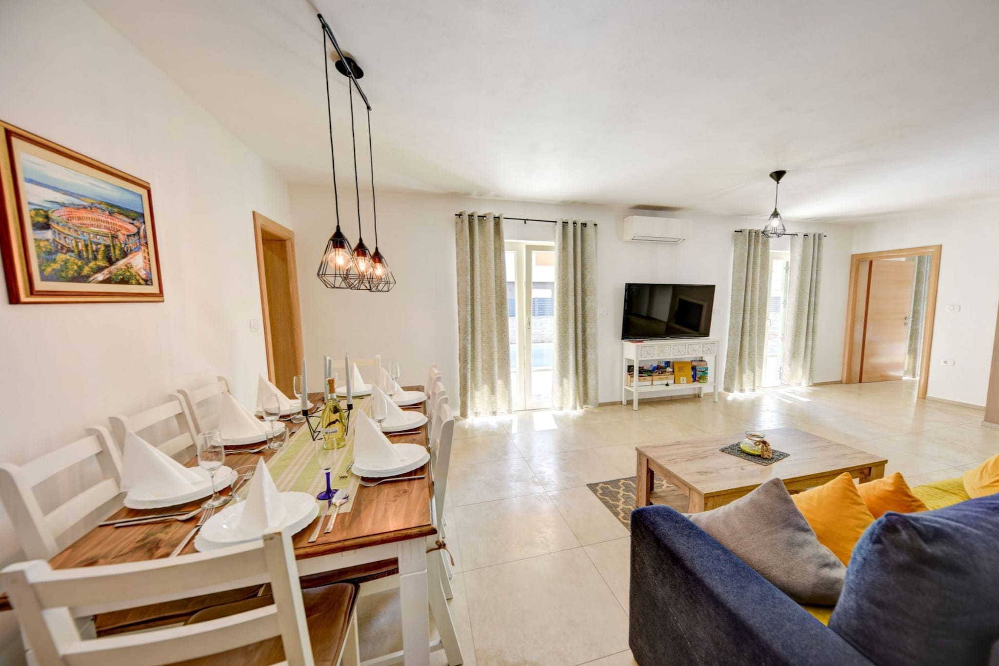 Guest house Gabriel with pool - Eetkamer