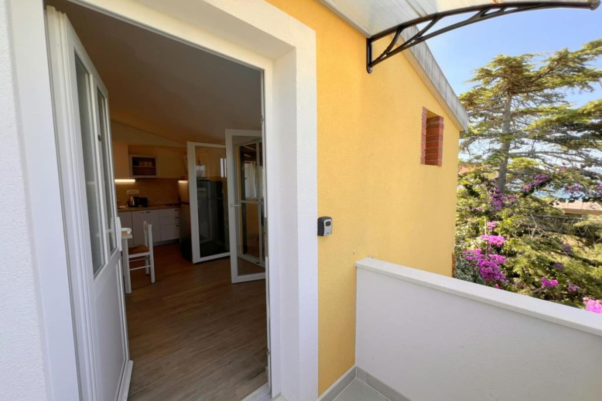 Apartments Vicelić - One bedroom apartment with sea view (4) - Terrasbalkon