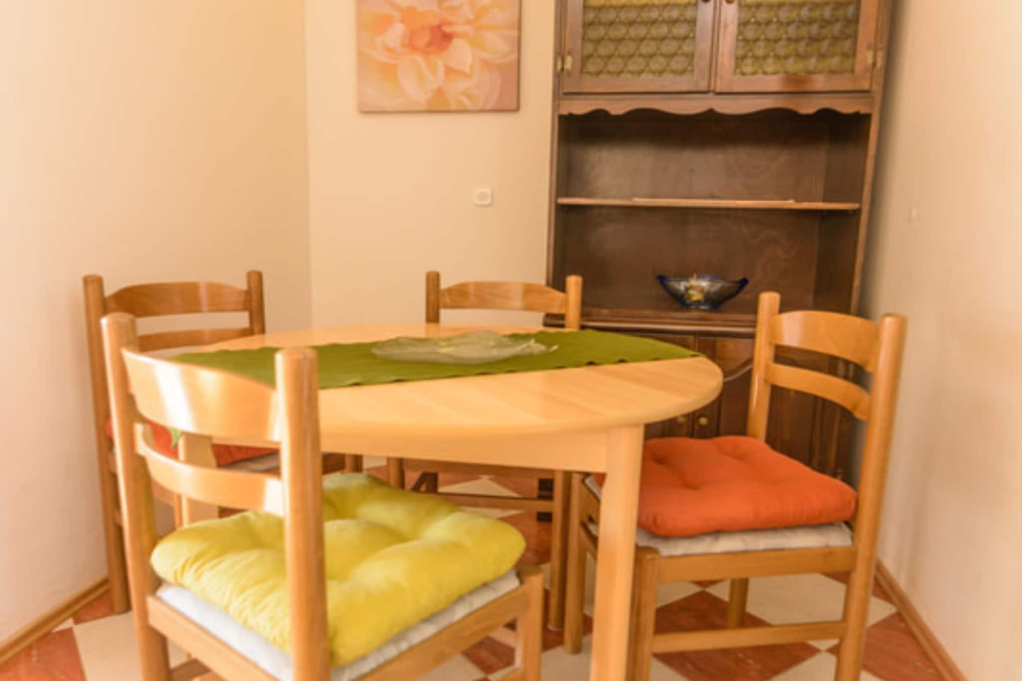 Villa Maslina-Olive two bedroom apartment with balconies and sea view  Faros