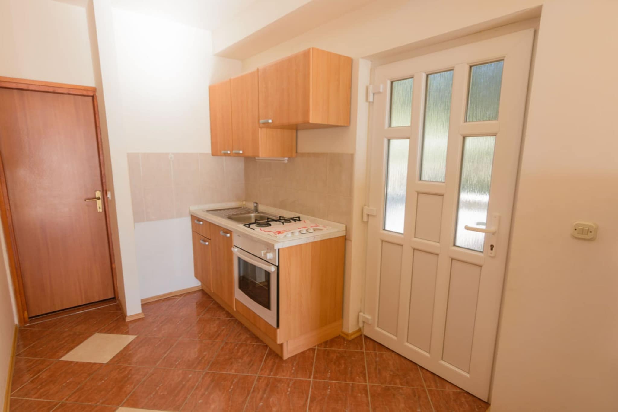Villa Maslina-Olive two bedroom apartment with balconies and sea view  Faros - Cuisine