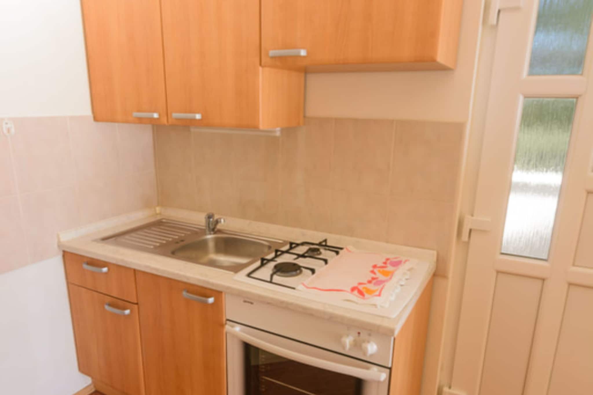 Villa Maslina-Olive two bedroom apartment with balconies and sea view  Faros - Cuisine