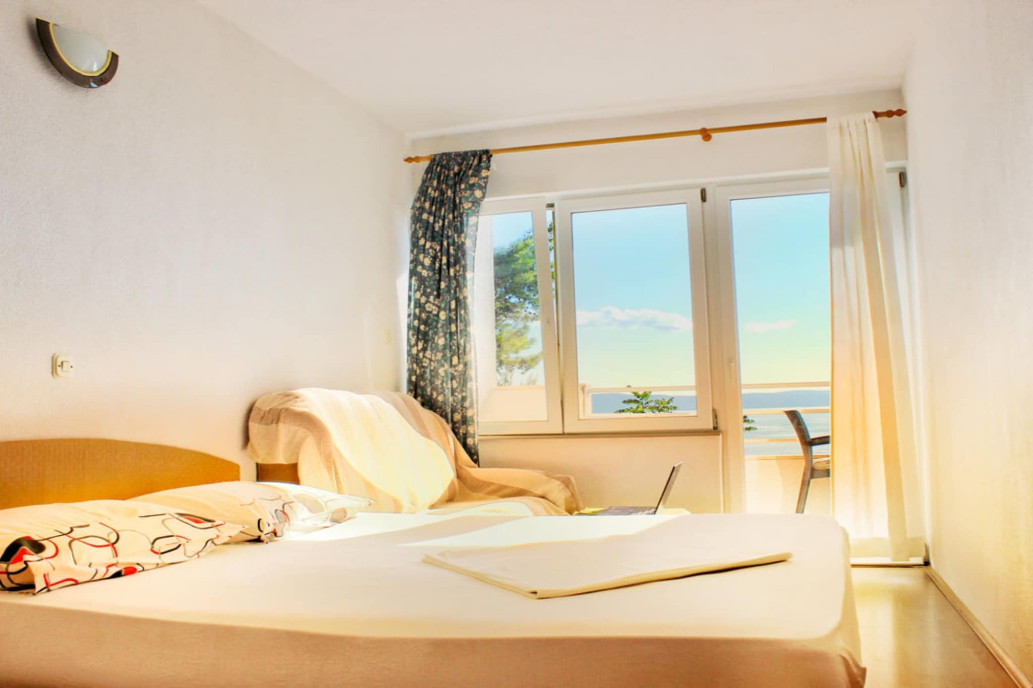 Villa Maslina-Olive two bedroom apartment with balcony and sea view Igraine - Chambre