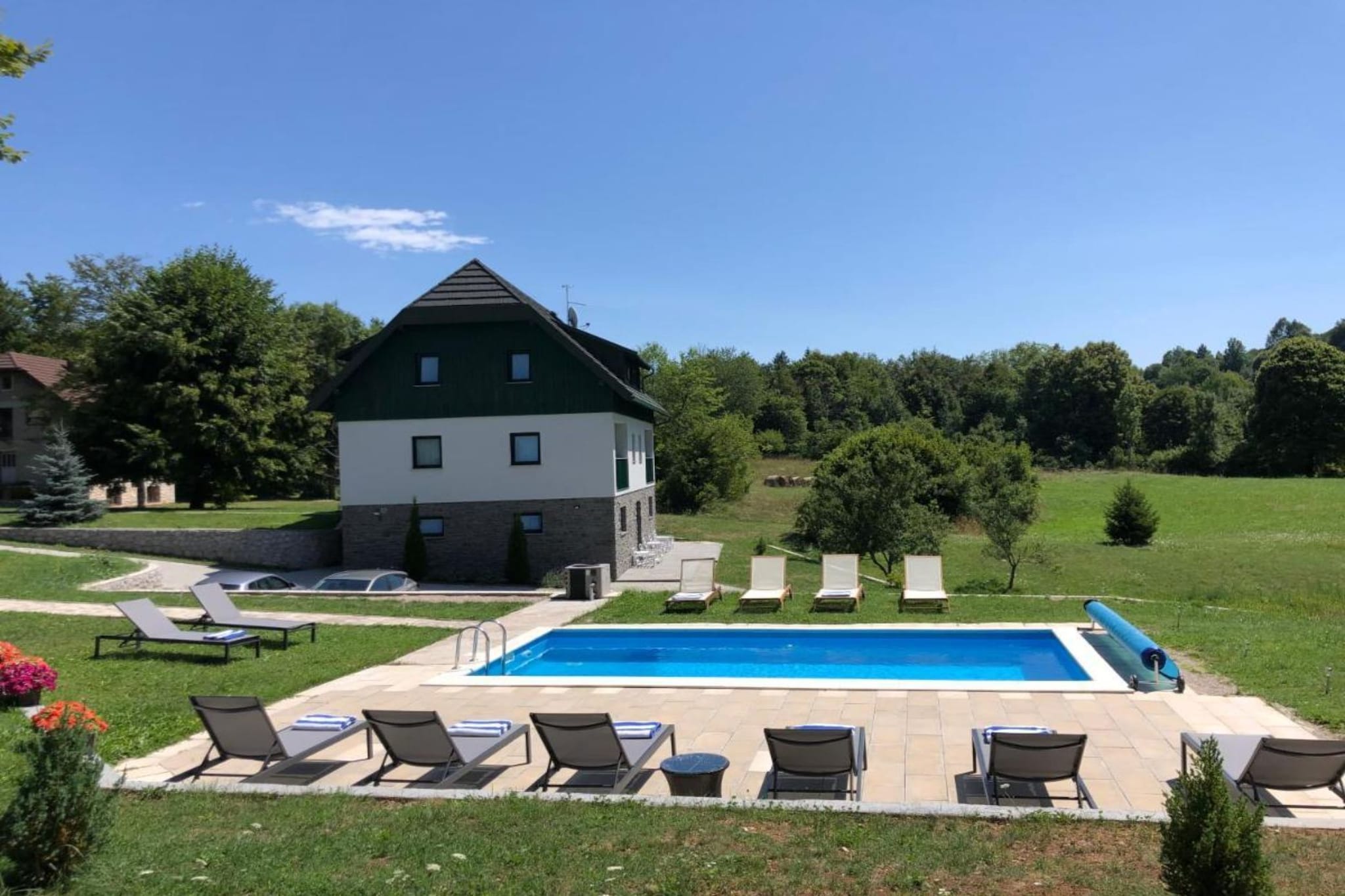 Villa Lika Annex - Double Room 3 (small room) - Zwembad