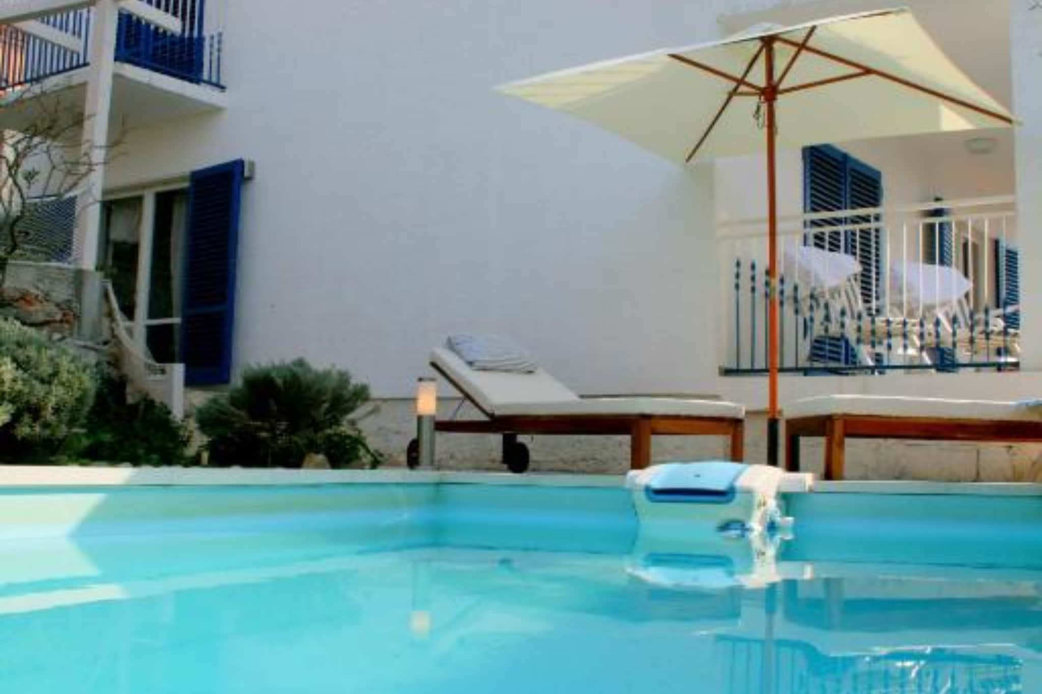 Apartments Mediterraneo Blues - Two bedroom apartment with sea view (Lavanda) - Zwembad