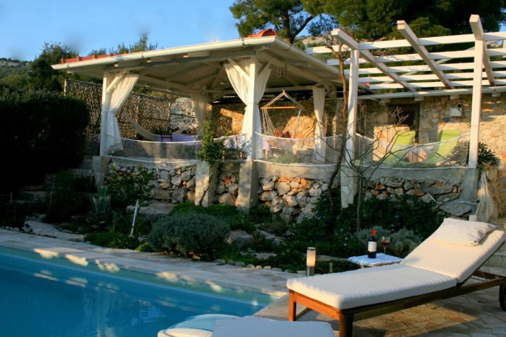 Apartments Mediterraneo Blues - Two bedroom apartment with sea view (Lavanda) - Zwembad