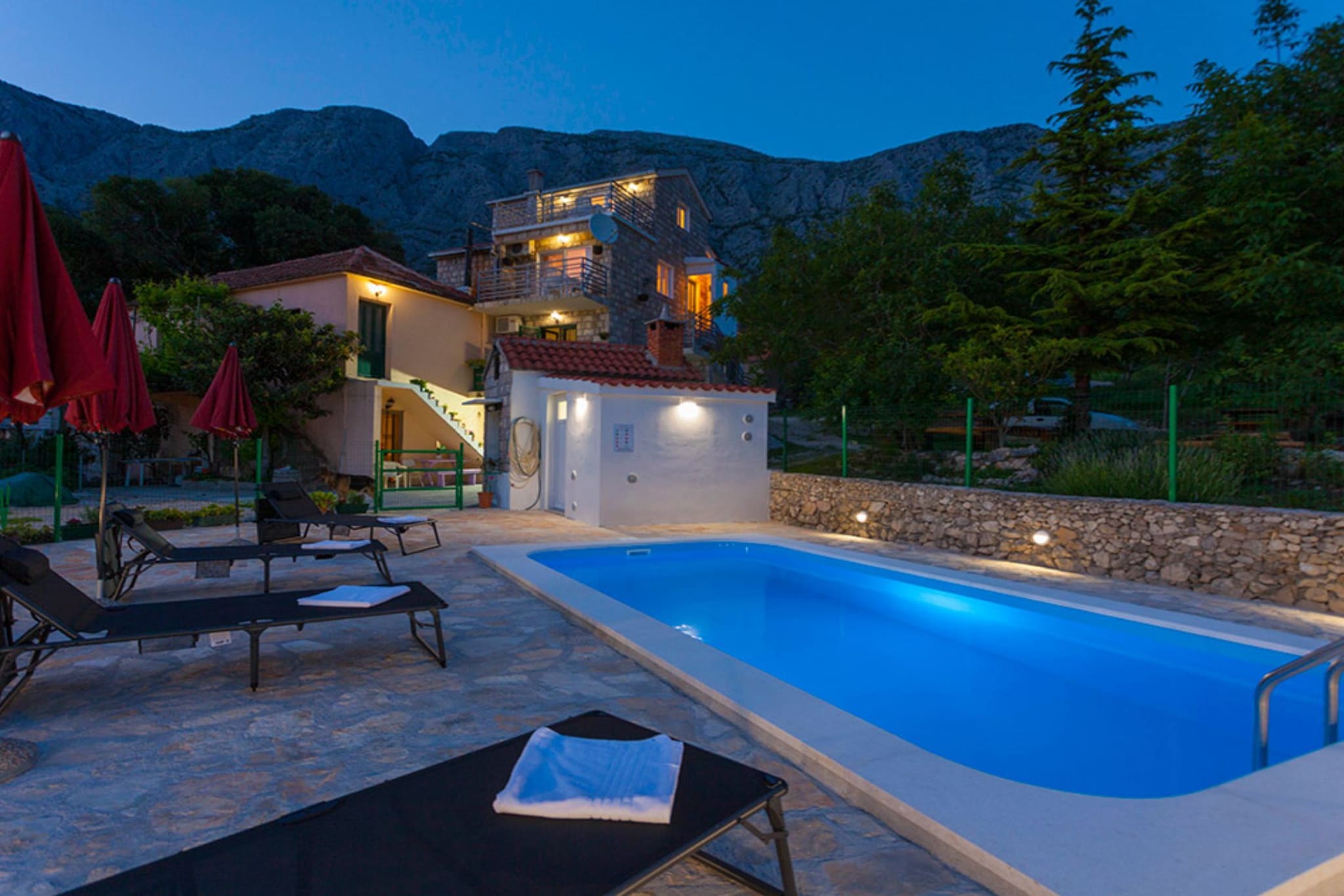 Villa Roza Dalmatian Escape - Piscine