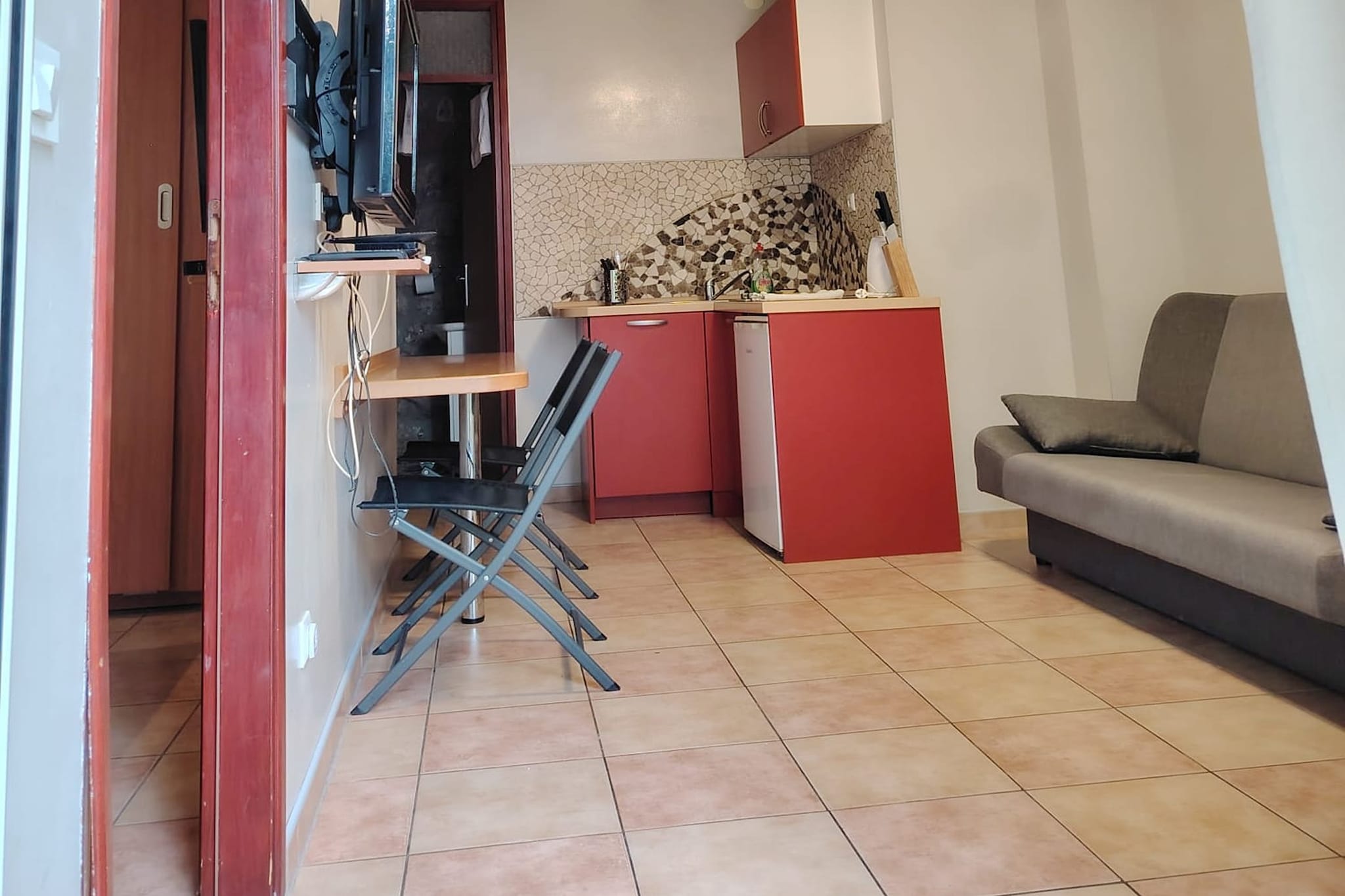 Comfort Kostrena Apartments Rijeka - One bedroom apartment with  terrace (8) - Salon