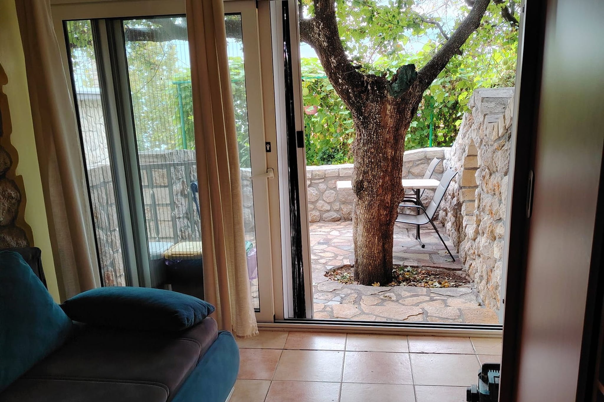 Comfort Kostrena Apartments Rijeka -Studio Apartment with terrace (7) - Terrasse
