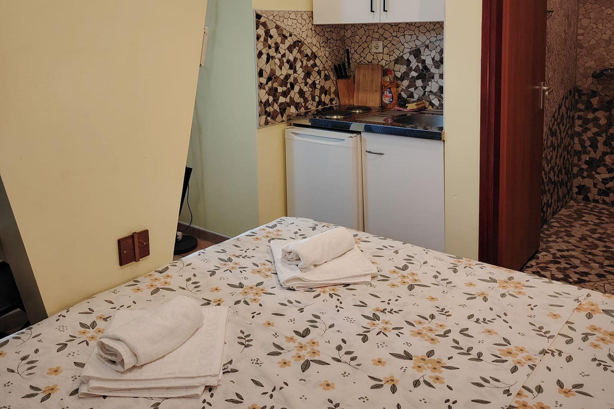 Comfort Kostrena Apartments Rijeka -Studio Apartment with terrace (7) - Chambre