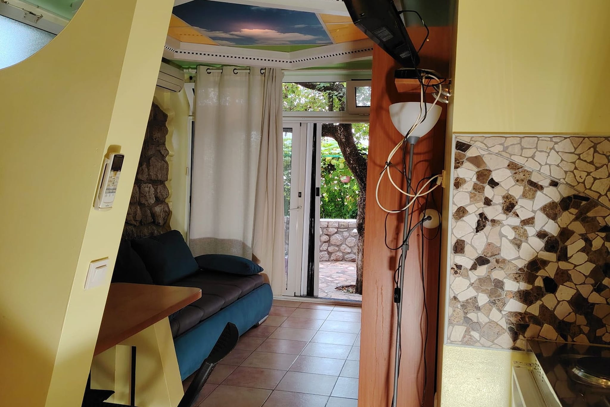 Comfort Kostrena Apartments Rijeka -Studio Apartment with terrace (7) - Chambre