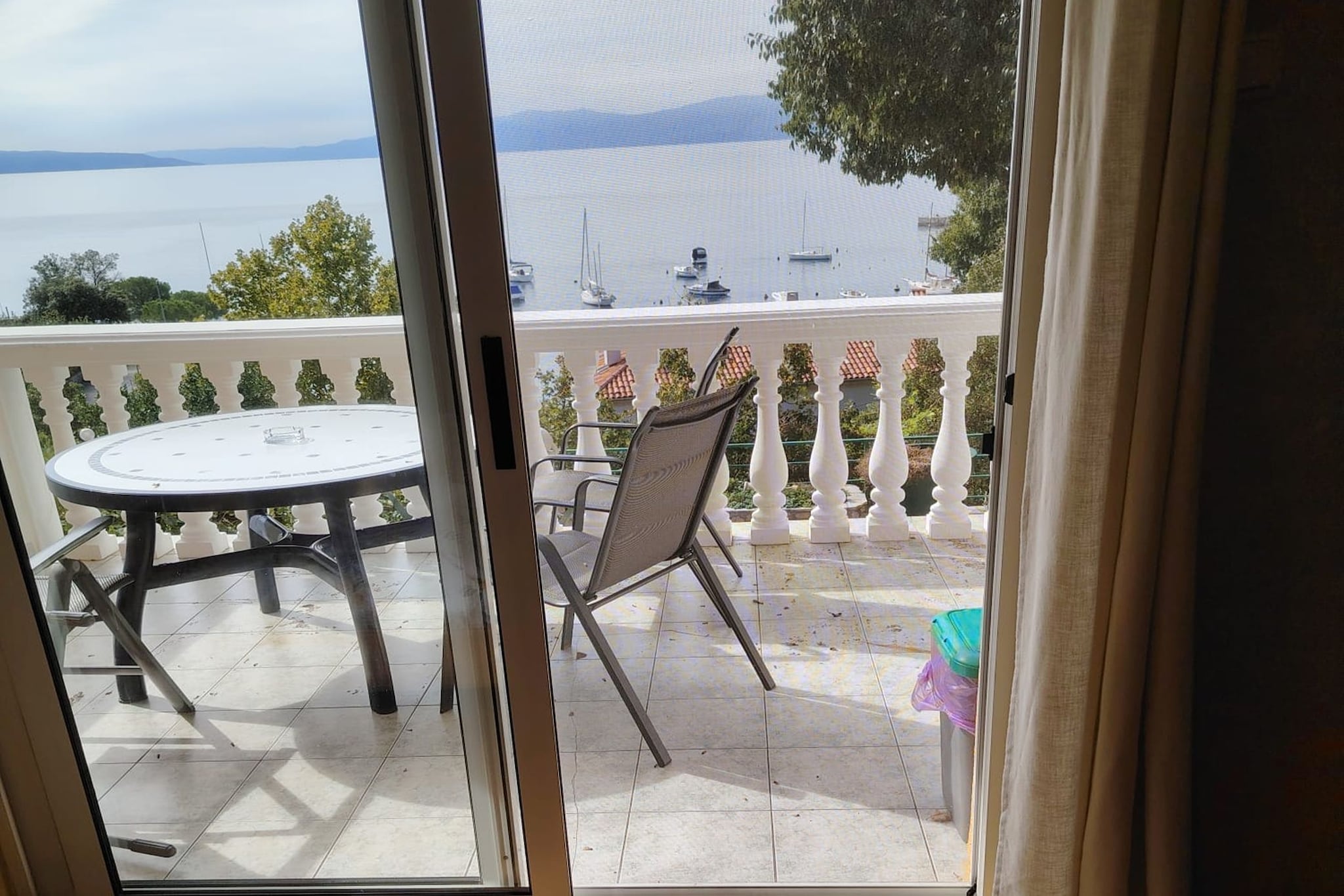 Comfort Kostrena Apartments Rijeka - Studio Apartment with balcony and sea view (4) - Terrasse / balcon